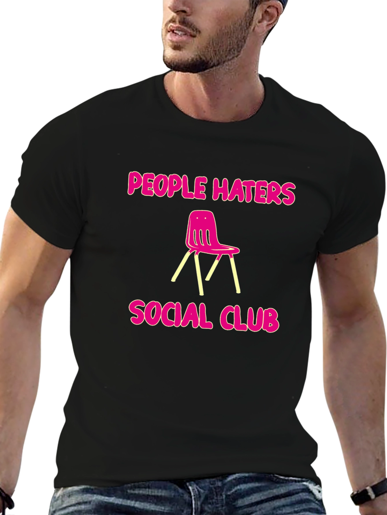Black People Haters Social Club Graphic Tee view 6