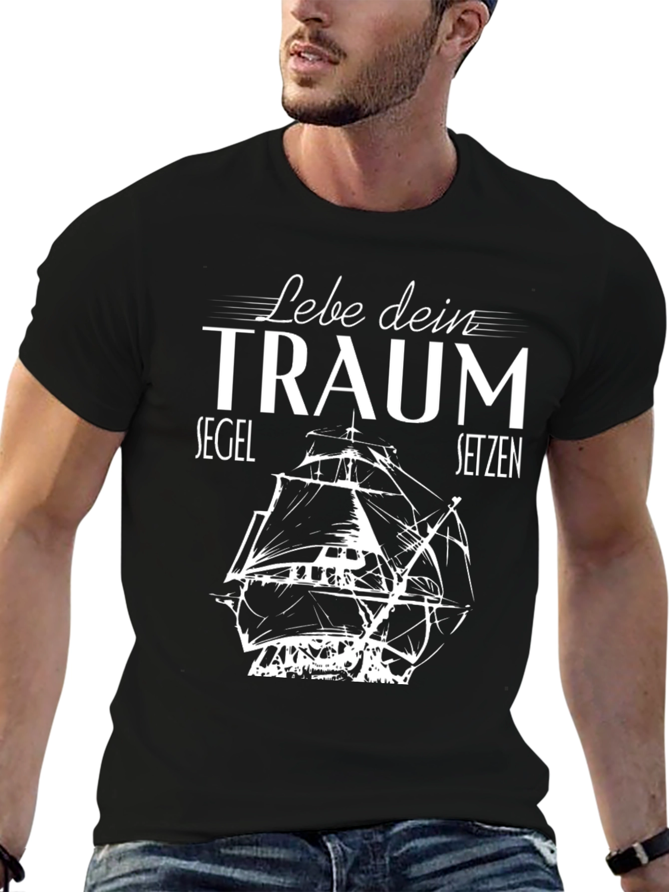 Black Dream Sail T-Shirt view 6