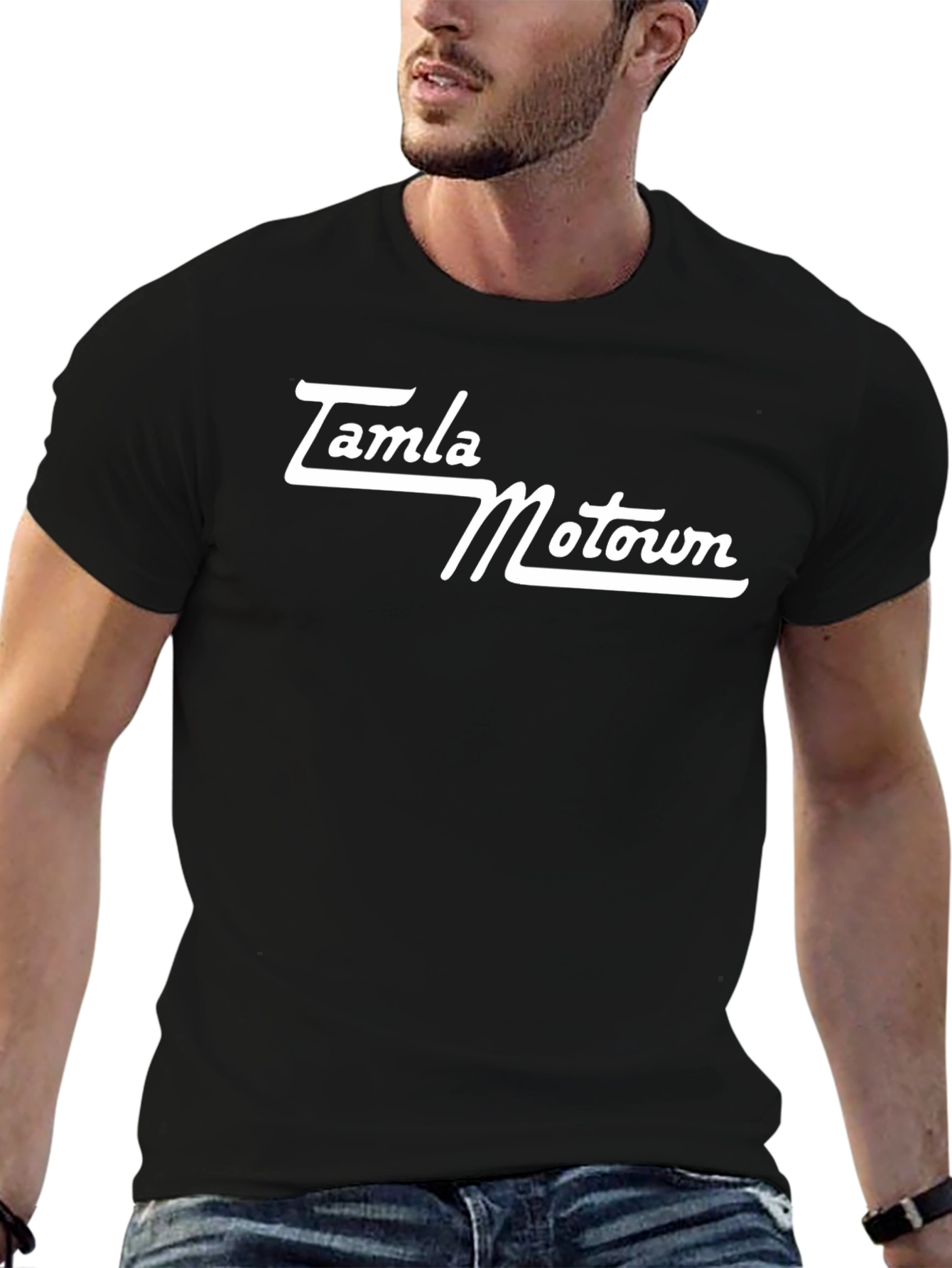 Black Tamla Motown Black T-Shirt view 6