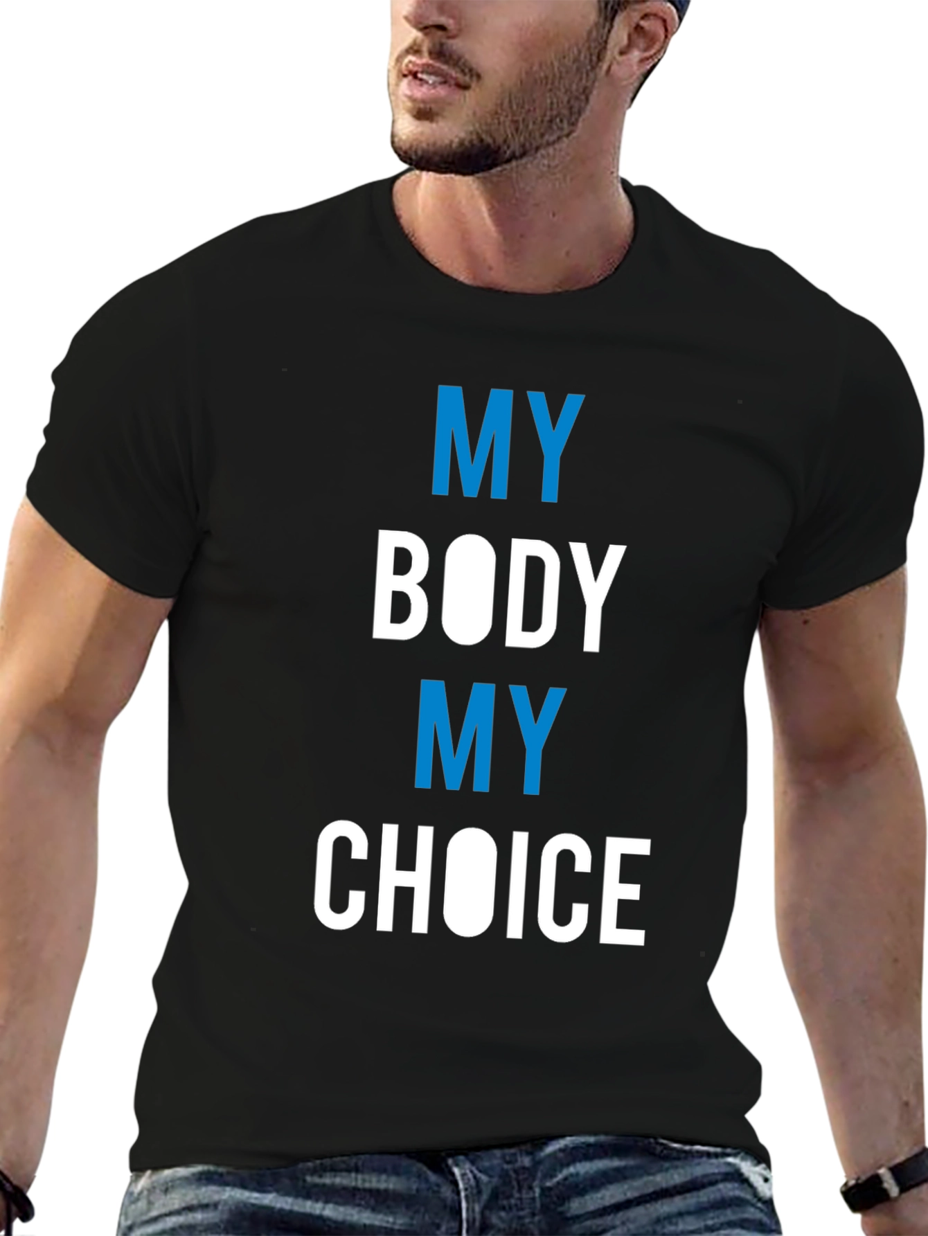 Black My Body My Choice Graphic Tee view 6