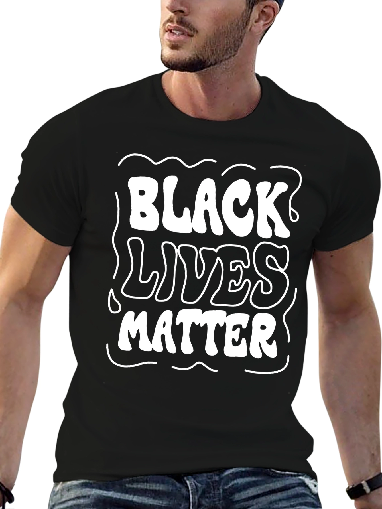 Black Black Lives Matter Graphic Tee view 6