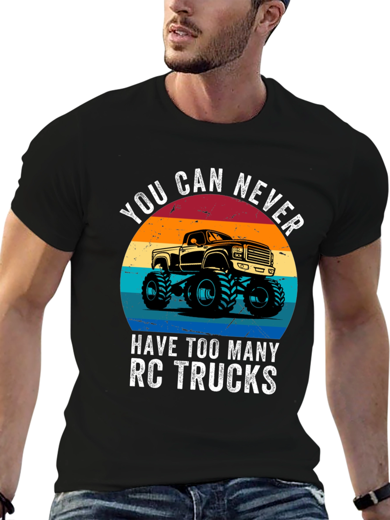 Black RC Truck T-Shirt: You Can Never Have Too Many! view 6