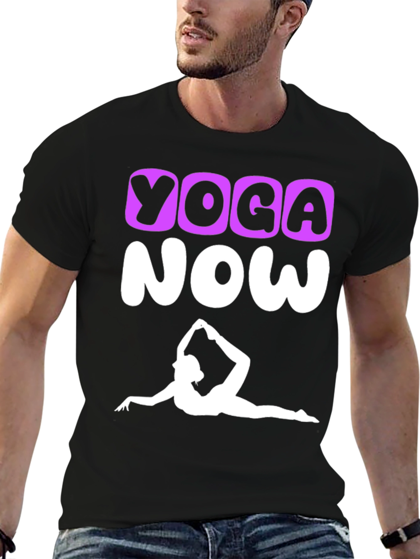 Yoga Now Graphic T-Shirt for Fitness & Style - 6
