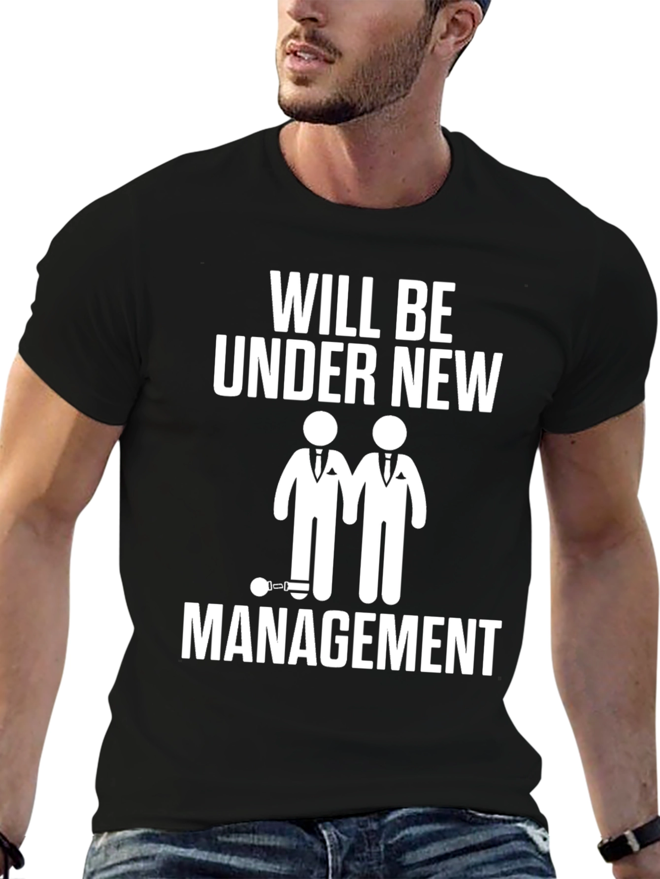 Black Will Be Under New Management Graphic T-Shirt view 6
