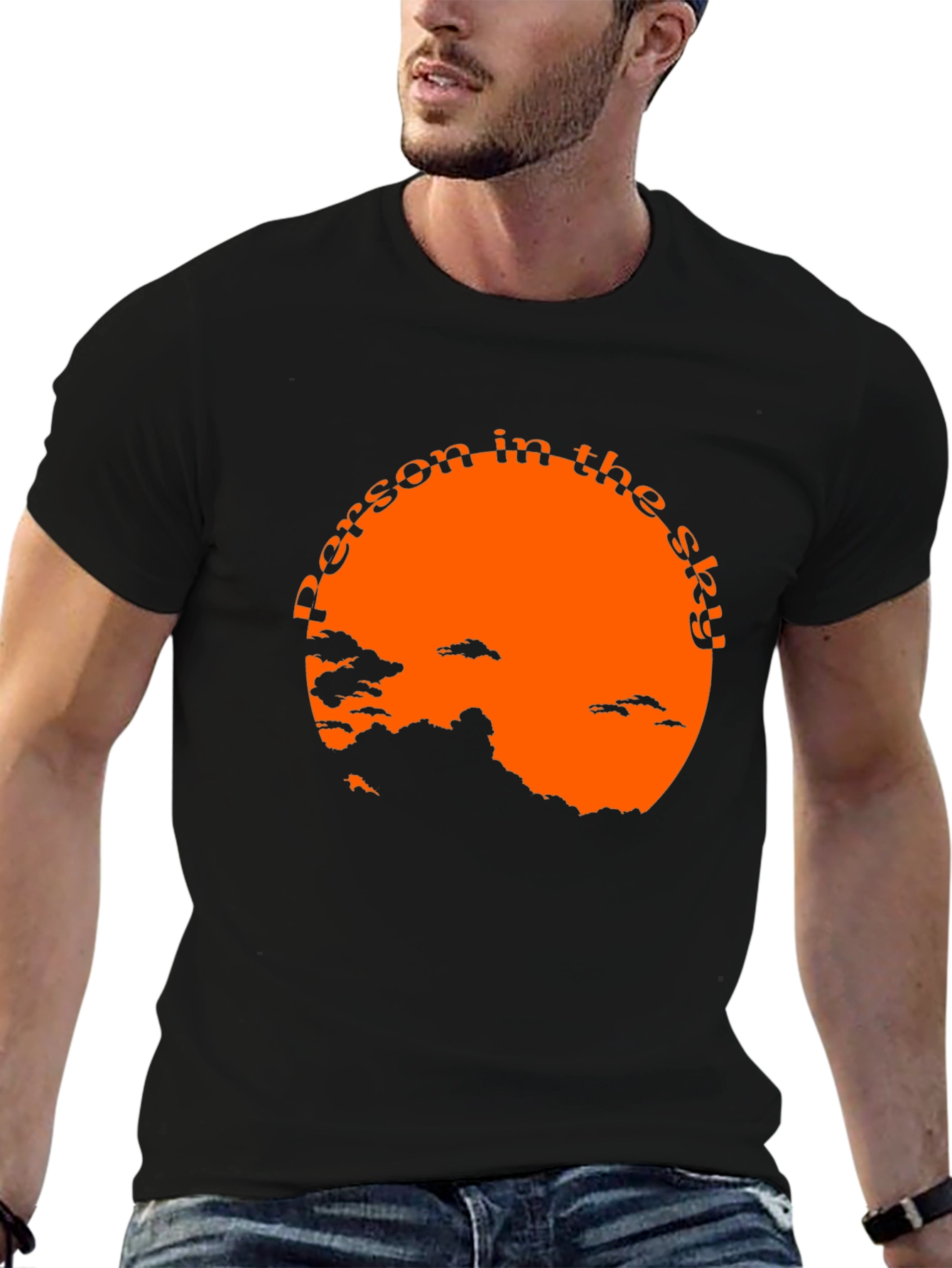 Black Person in the Sky Graphic Tee view 6