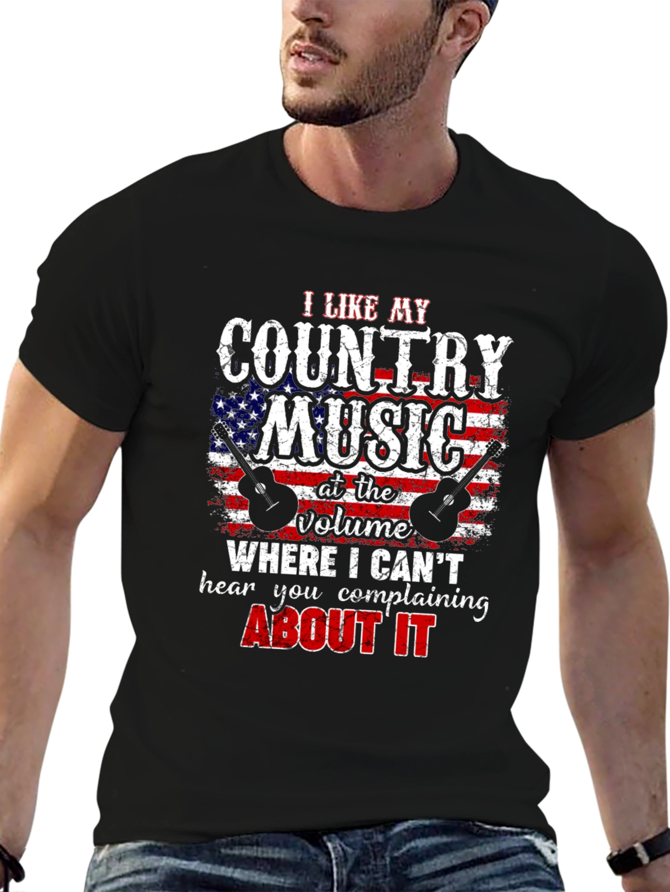 Black Country Music T-Shirt - Loud & Proud! view 6
