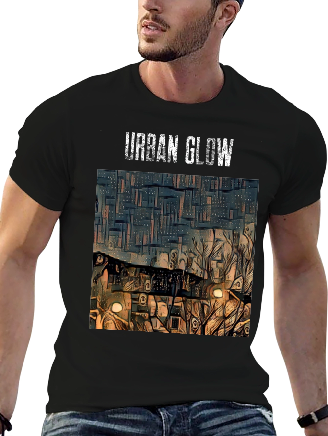 Urban Glow Graphic Tee - 6