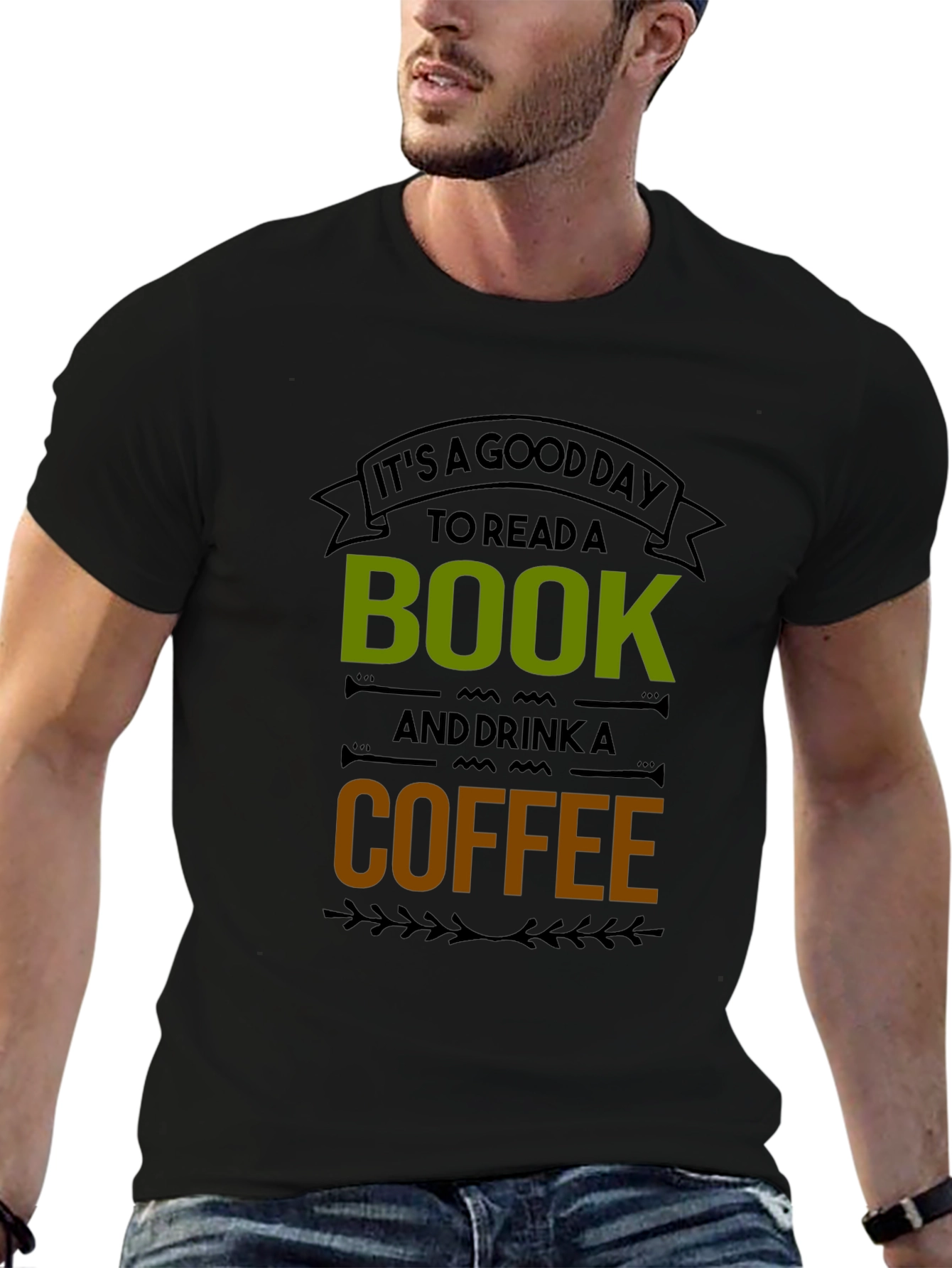 Black Book and Coffee T-Shirt view 6
