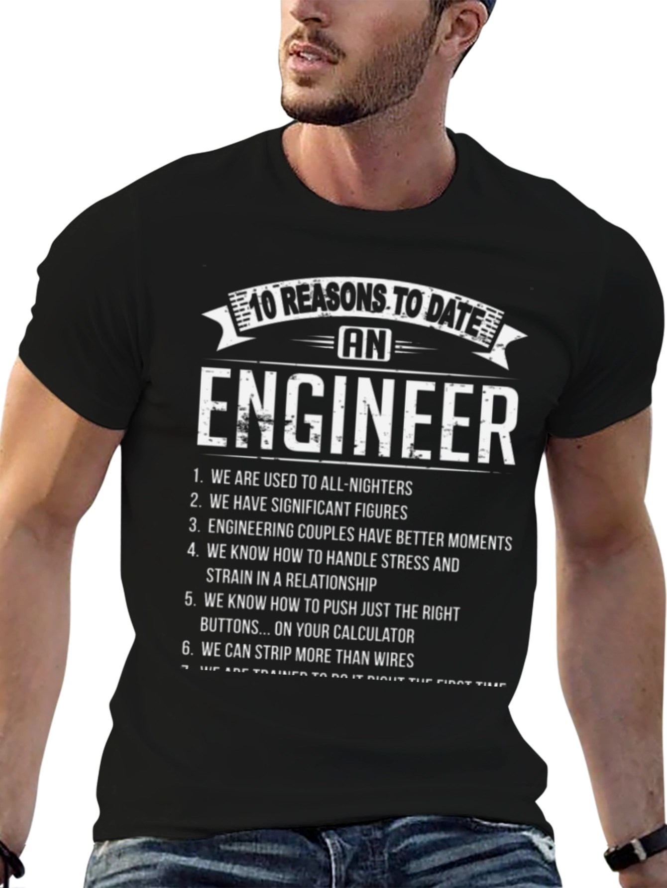 Black Engineer T-Shirt: 10 Reasons to Date view 6