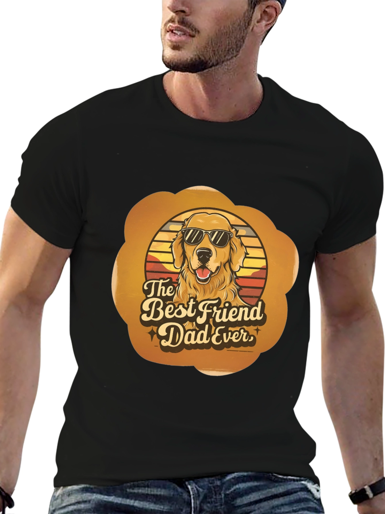 Best Friend Dog Dad T-Shirt - 6