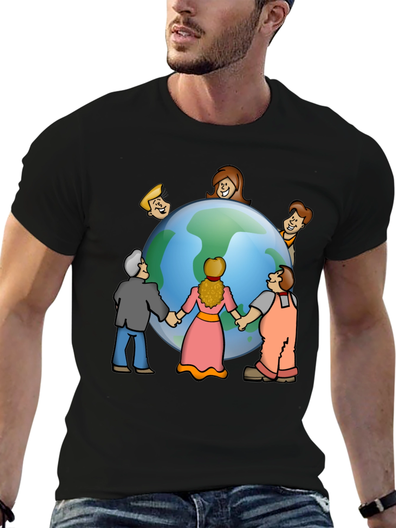 Unity Around the World Graphic Tee - 6