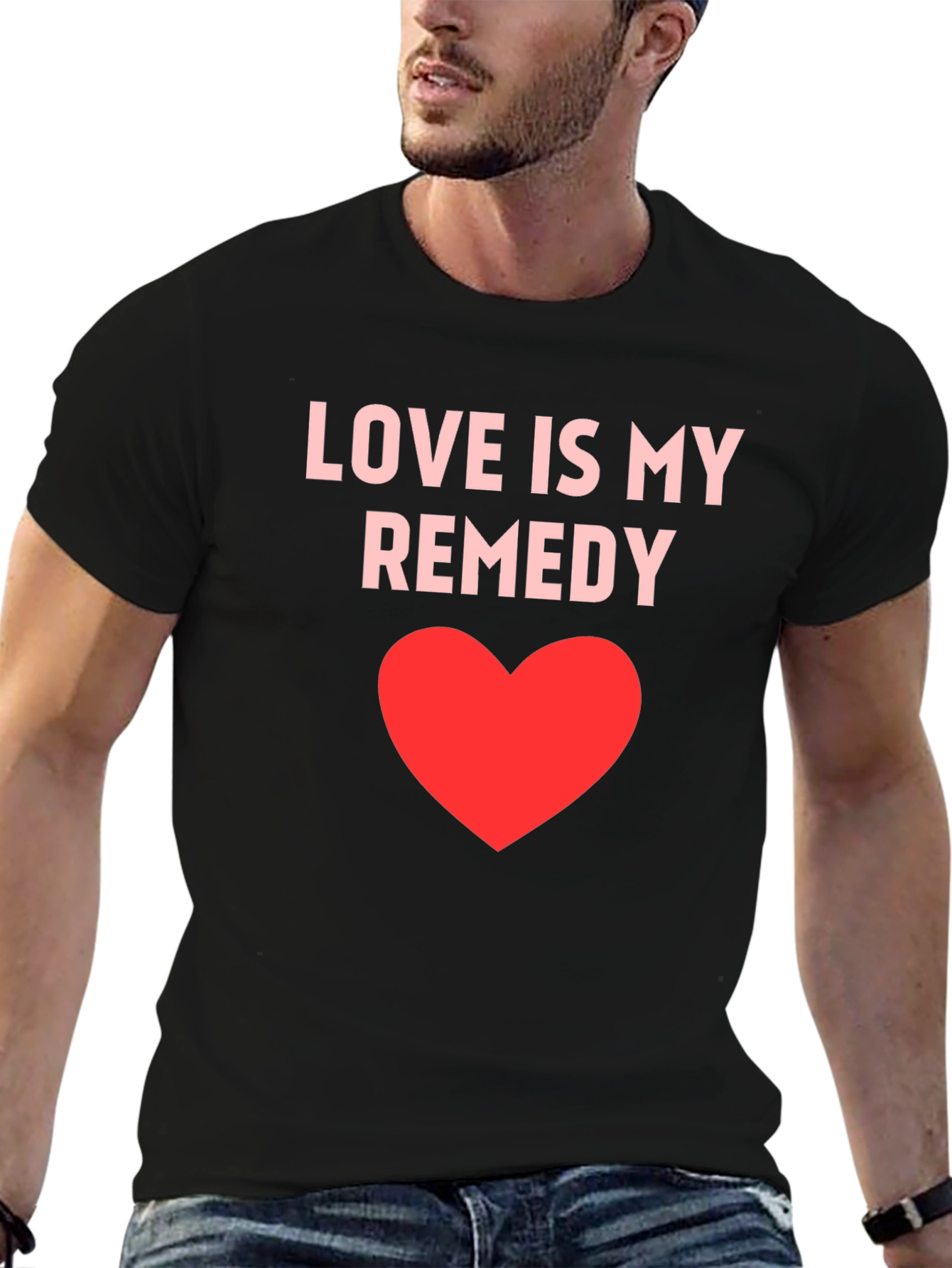 Black Love Is My Remedy - Graphic T-Shirt view 6
