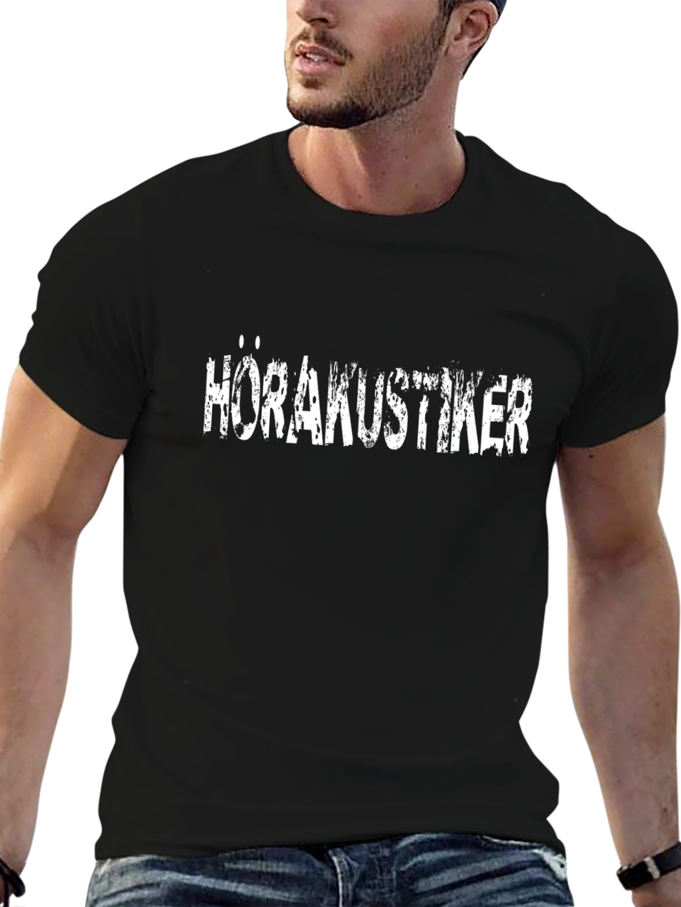 HÖRAKUSTIKER Black T-Shirt - Hearing Specialist Tee - 6