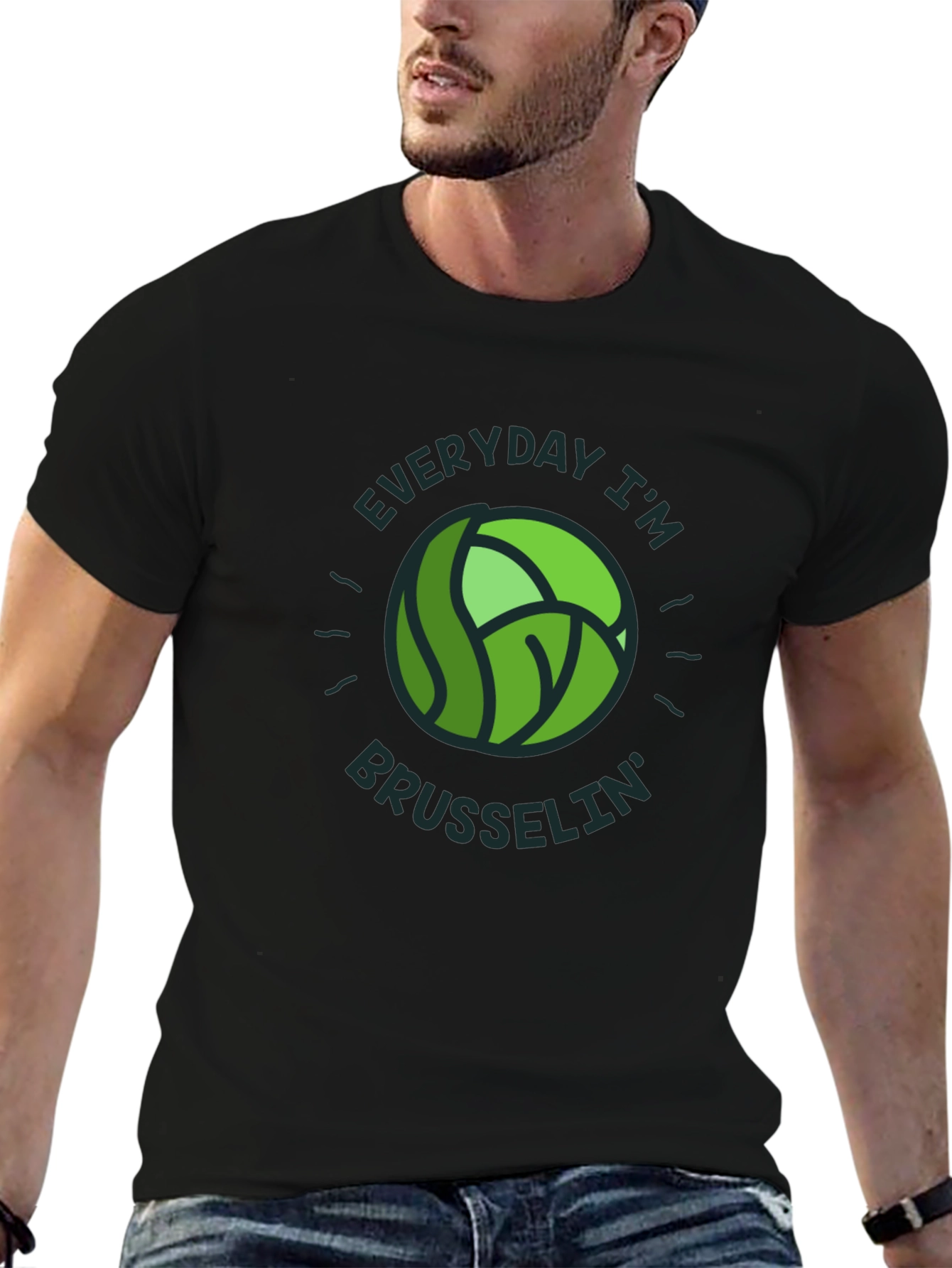Everyday I'm Brusselsin' T-Shirt - Novelty Tee - 6