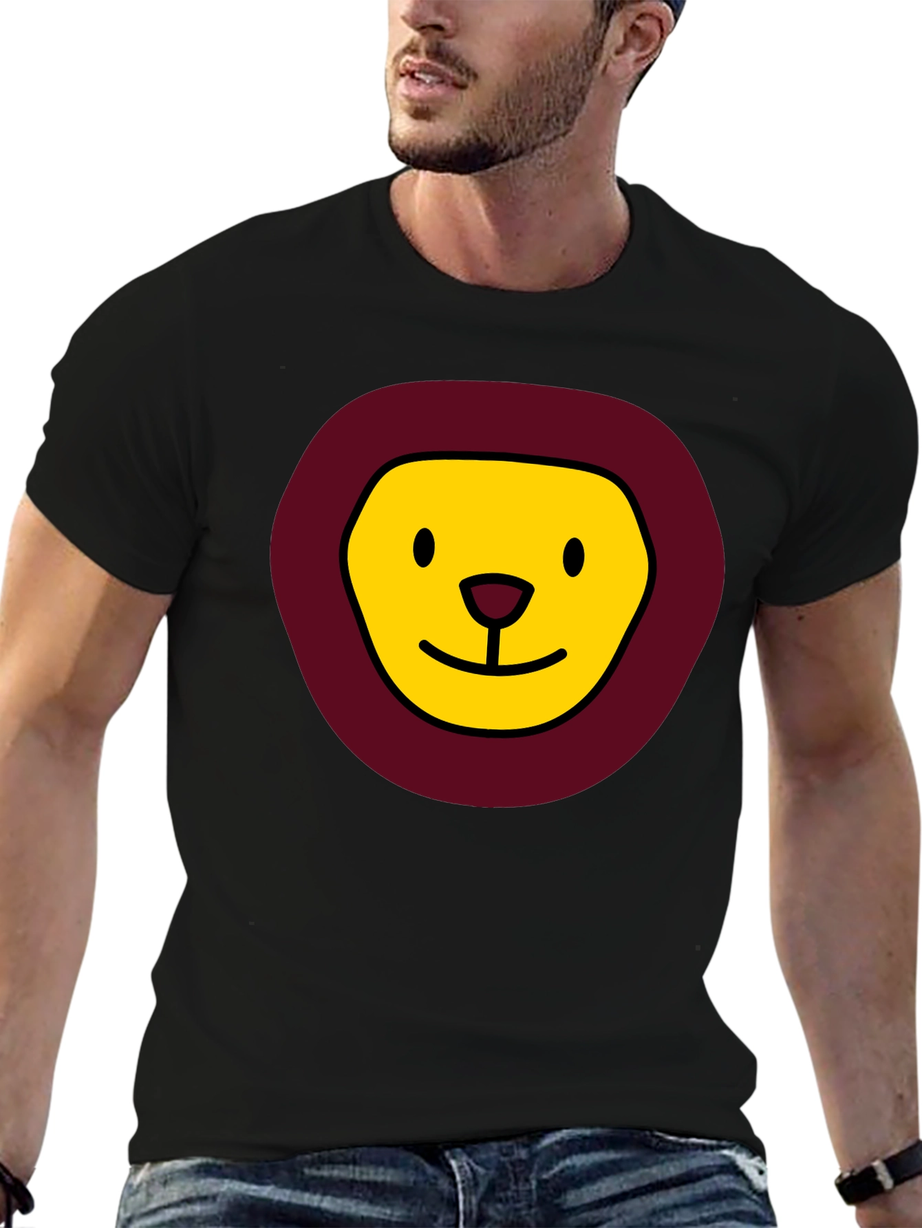Black Lion Graphic Tee - Bold & Fun! view 6