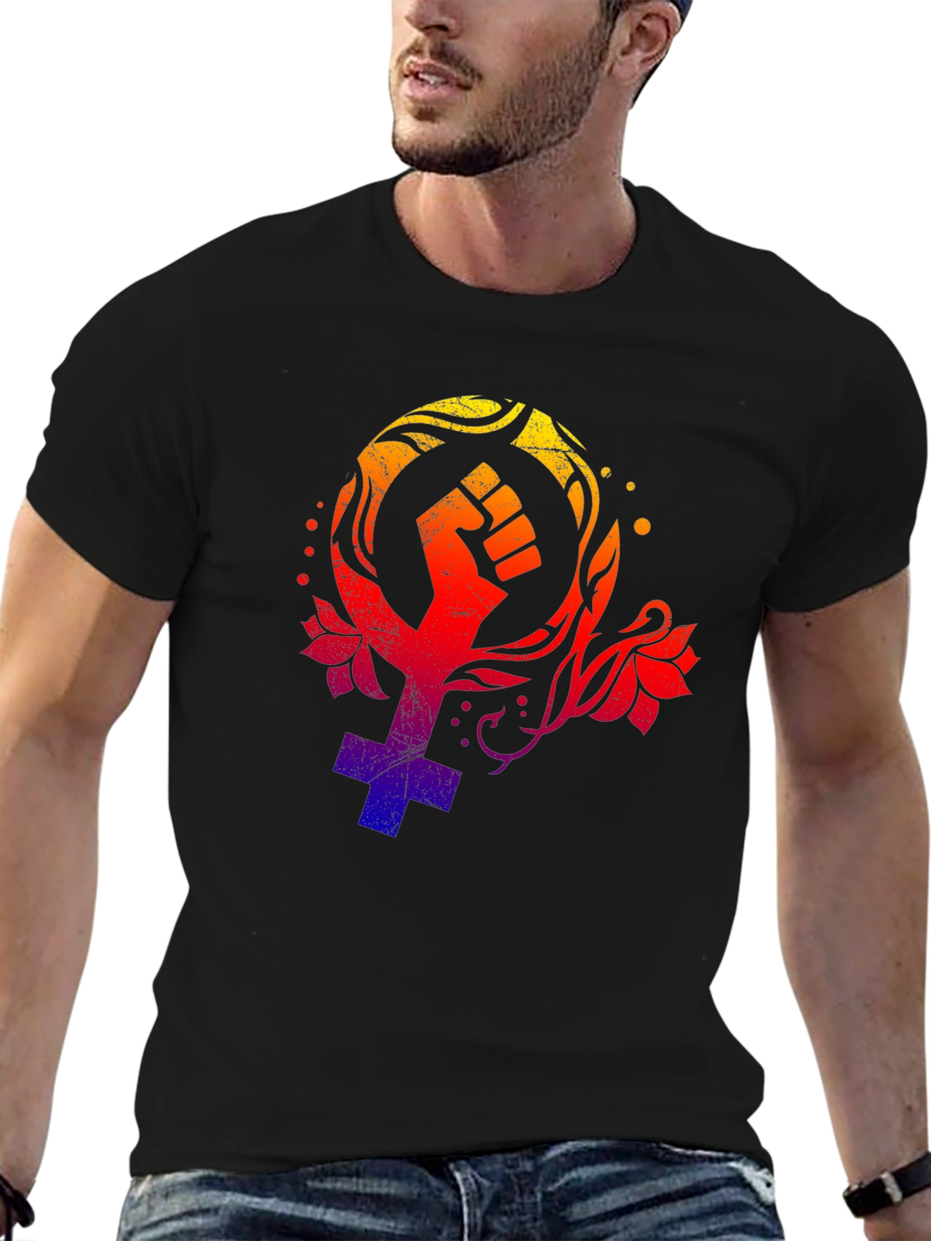 Empowered Fist Feminist T-Shirt - 6