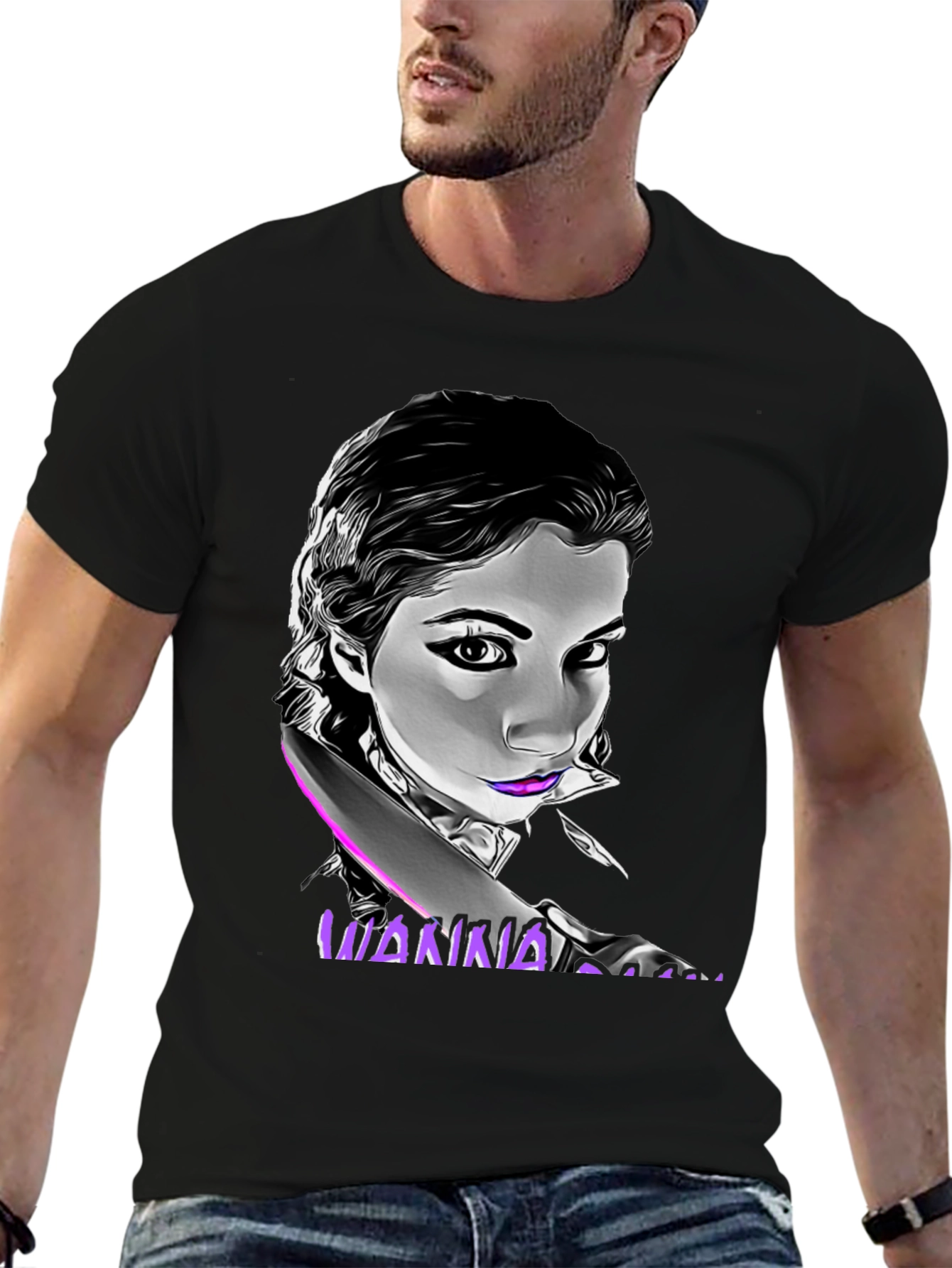 Black Wanna Dart T-Shirt view 6