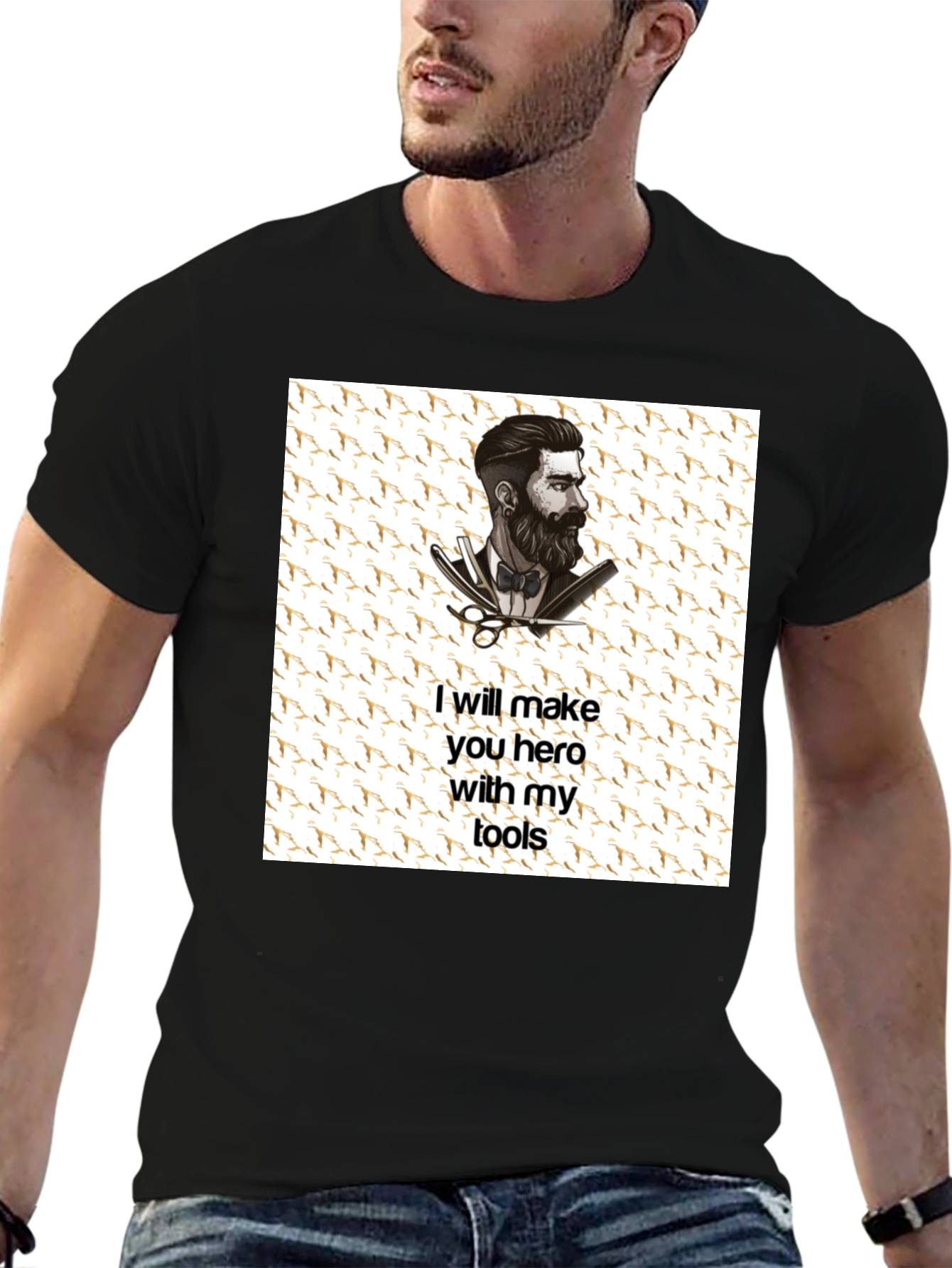 Hero Barber T-Shirt - Stylish Design - 6