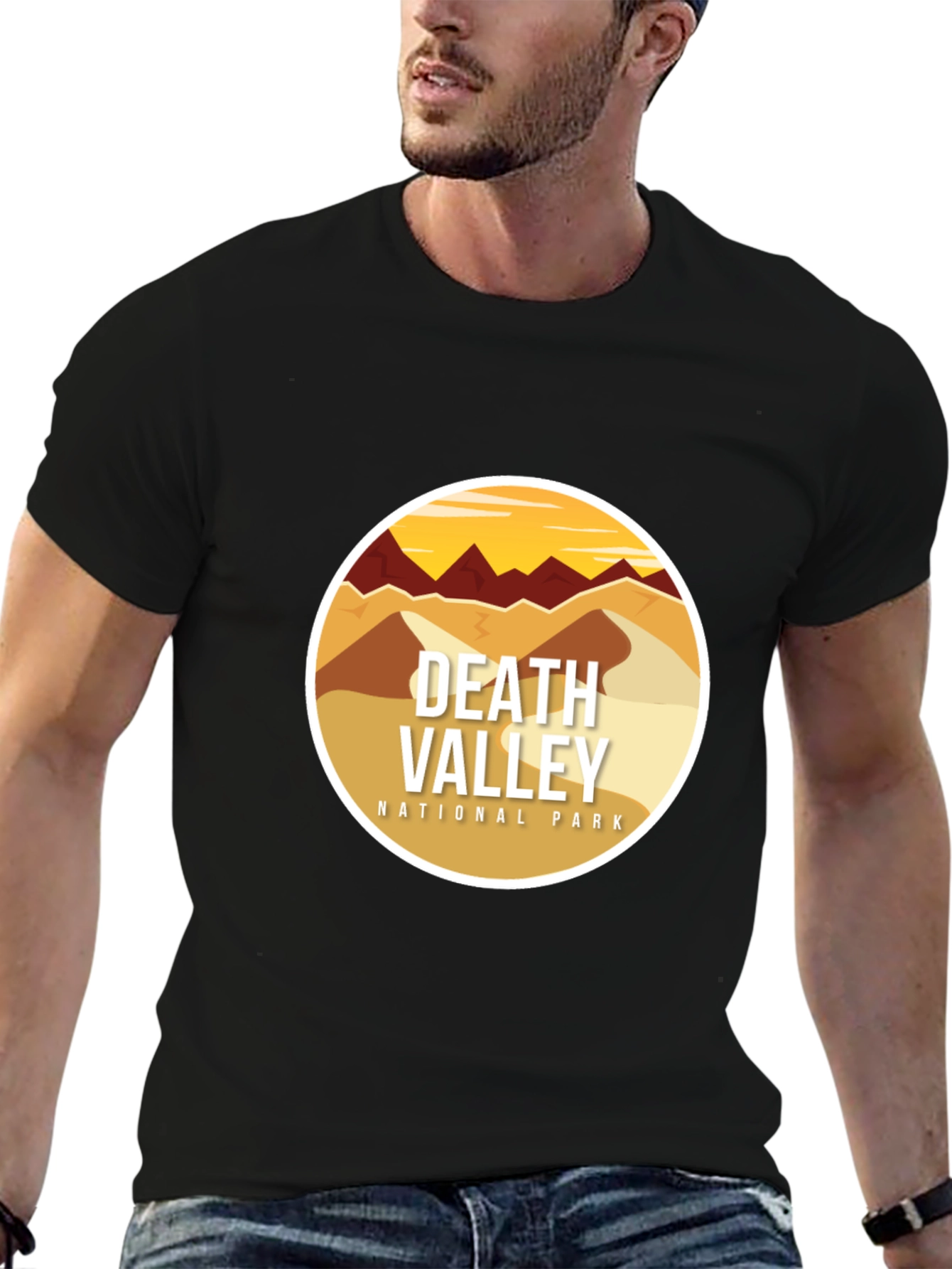 Black Death Valley National Park T-Shirt view 6