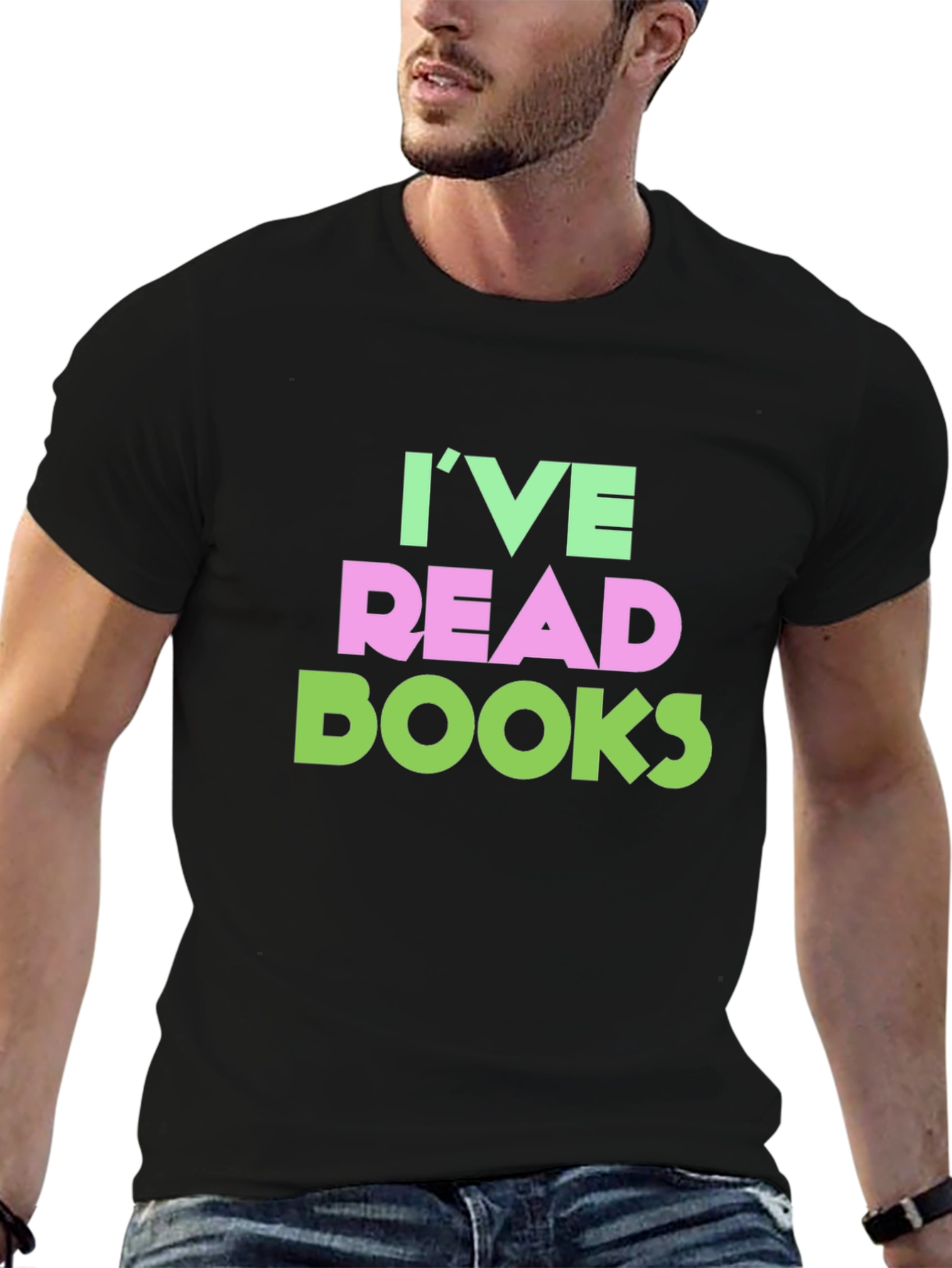 Black I've Read Books Graphic Tee view 6