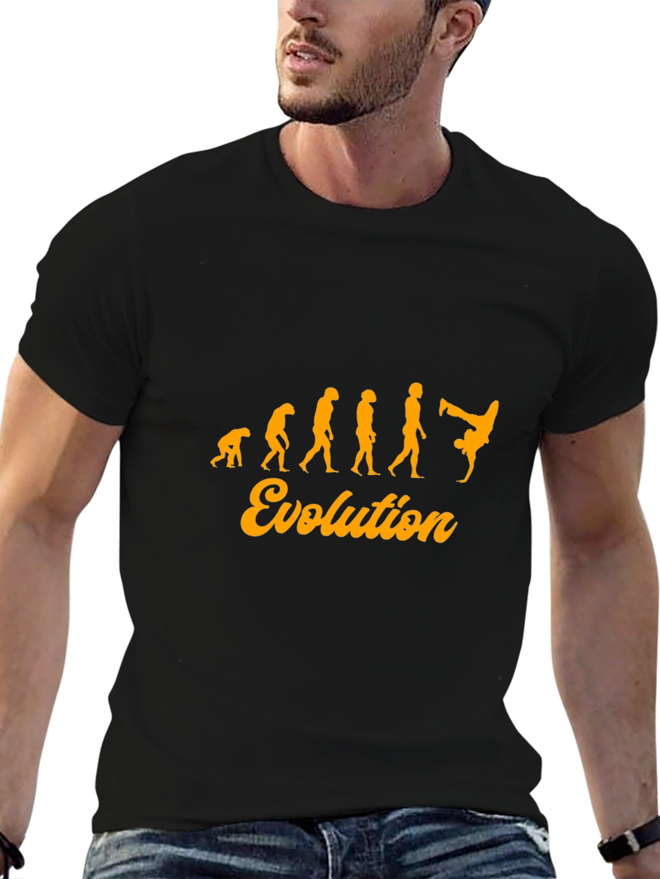 Black Evolution of Dance Black T-Shirt view 6