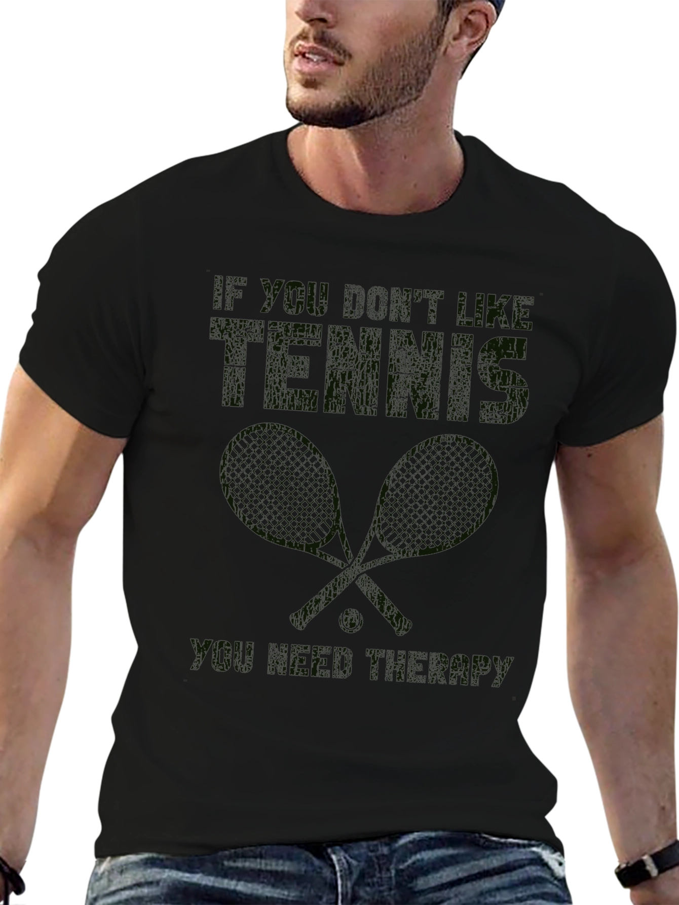 Funny Tennis Graphic Tee - "If You Don't Like Tennis..." - 6