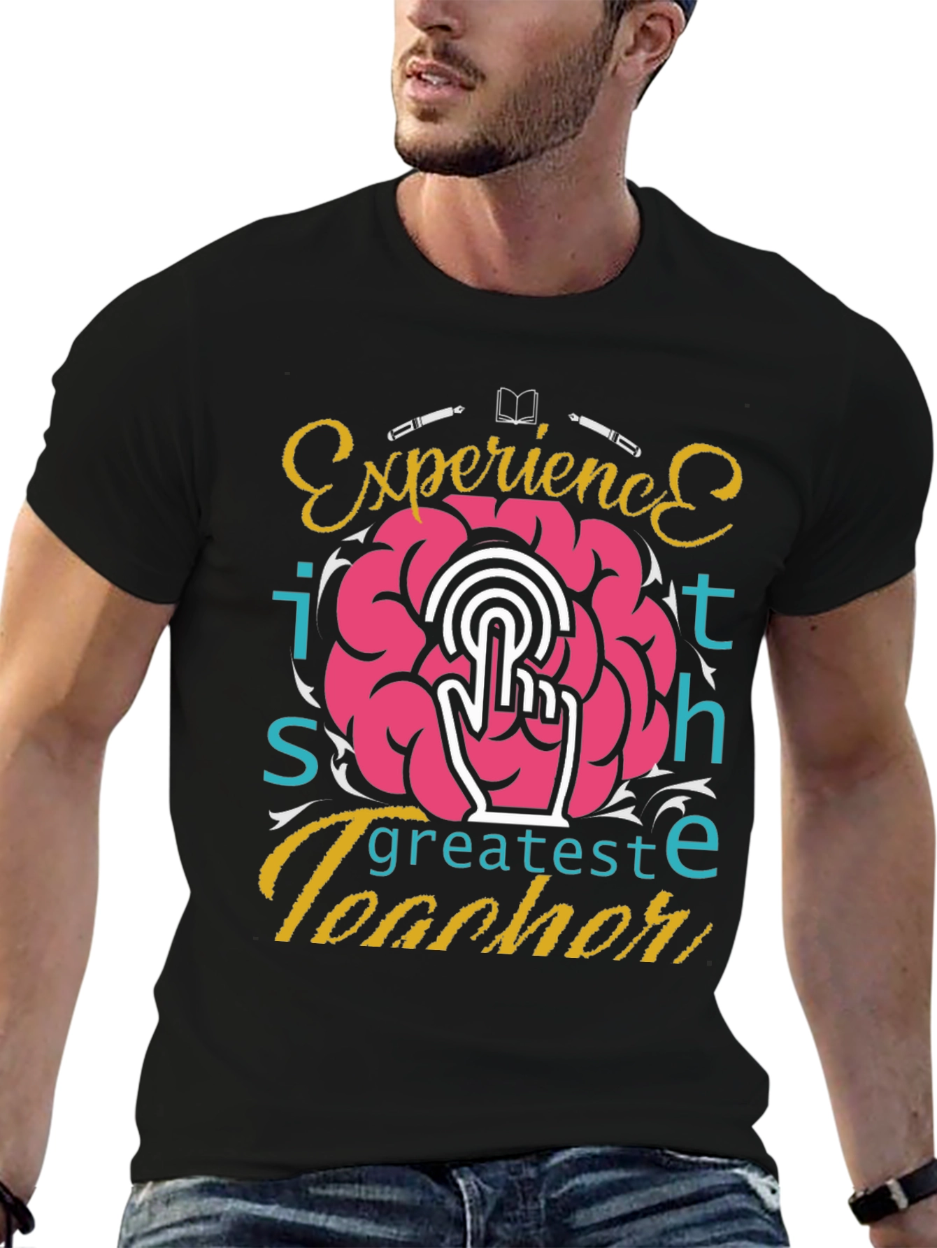 Black Experience Teacher T-Shirt view 6