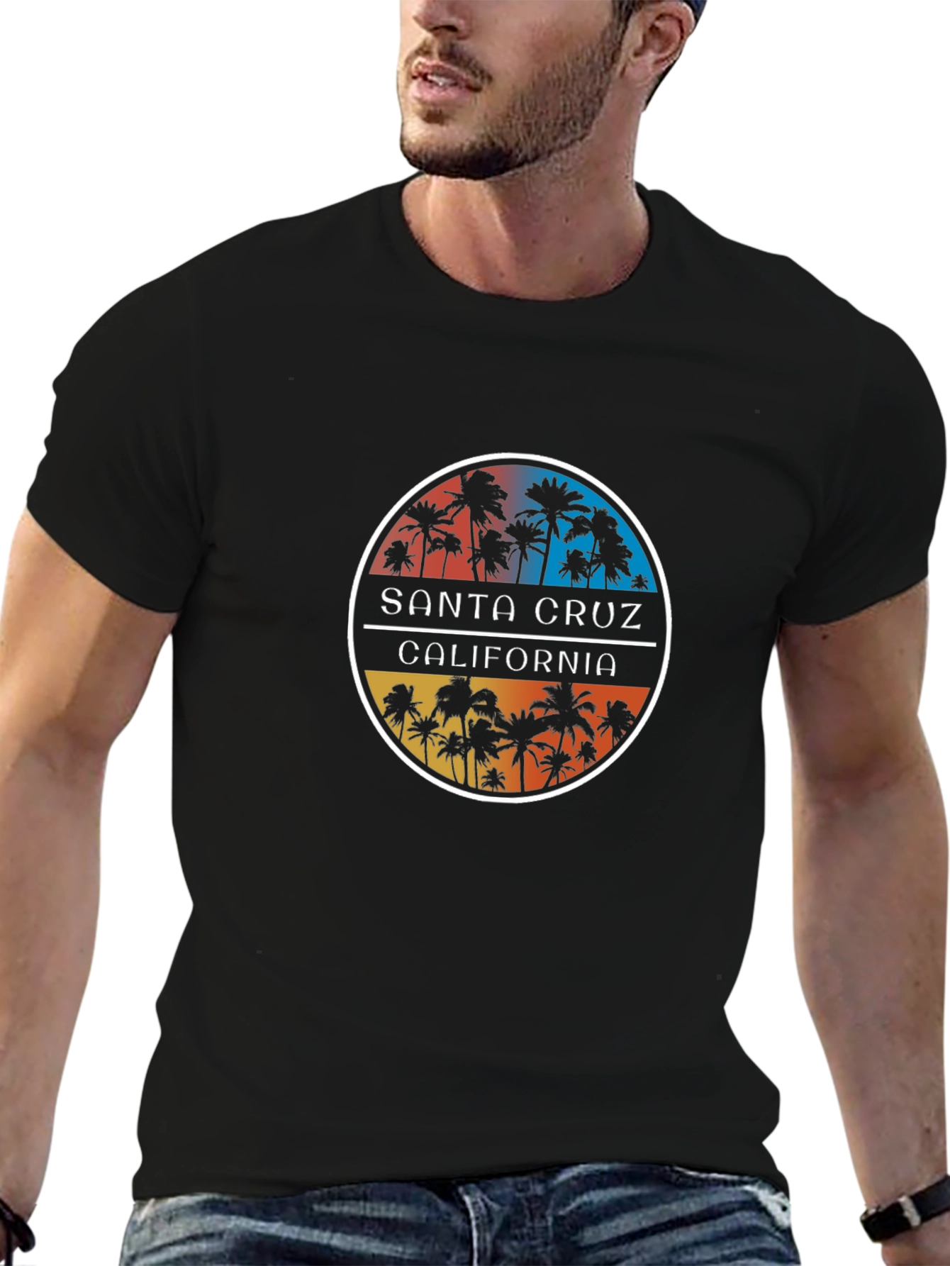 Santa Cruz California Graphic Tee - 6