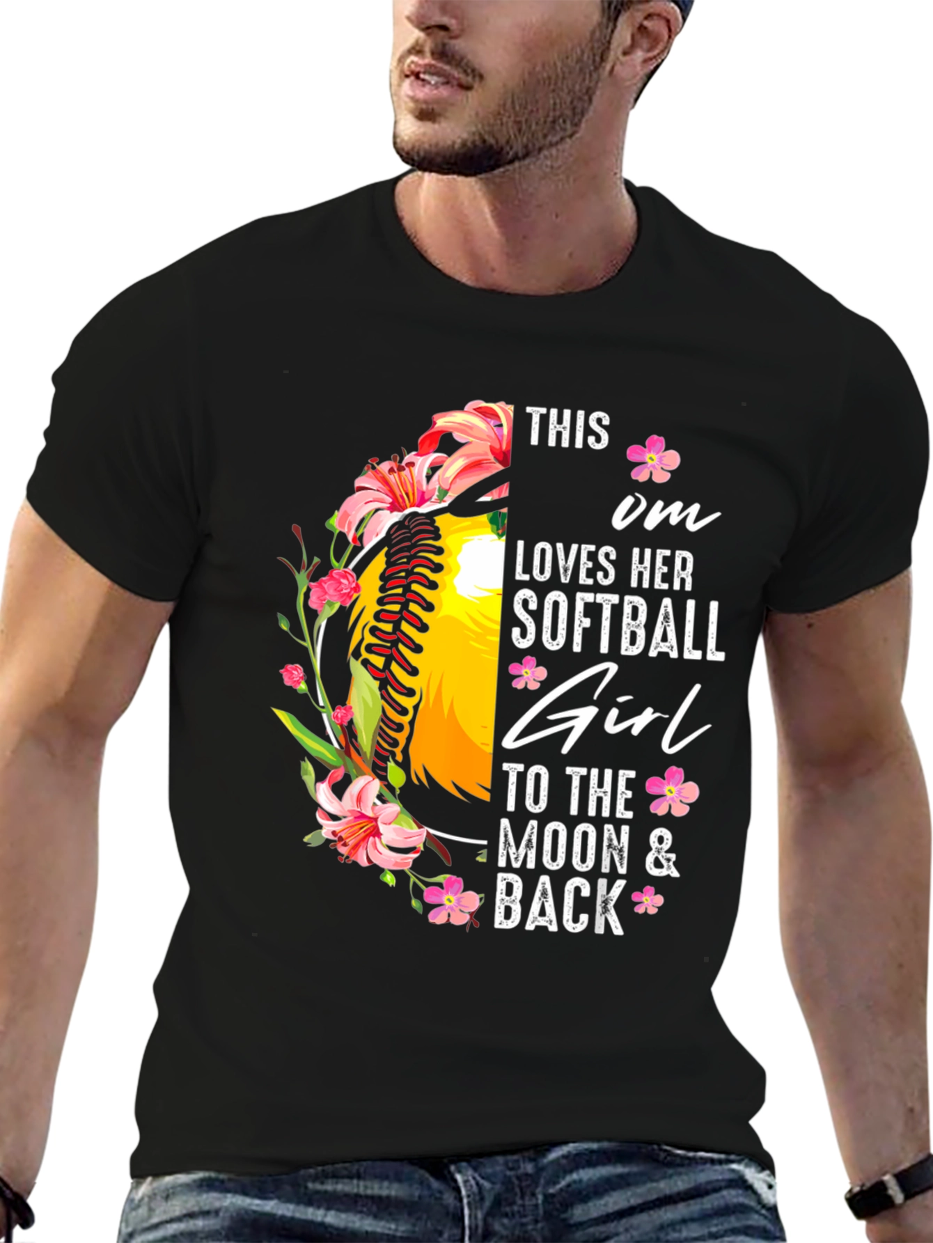 Softball Mom Graphic Tee - Gift for Softball Moms - 6