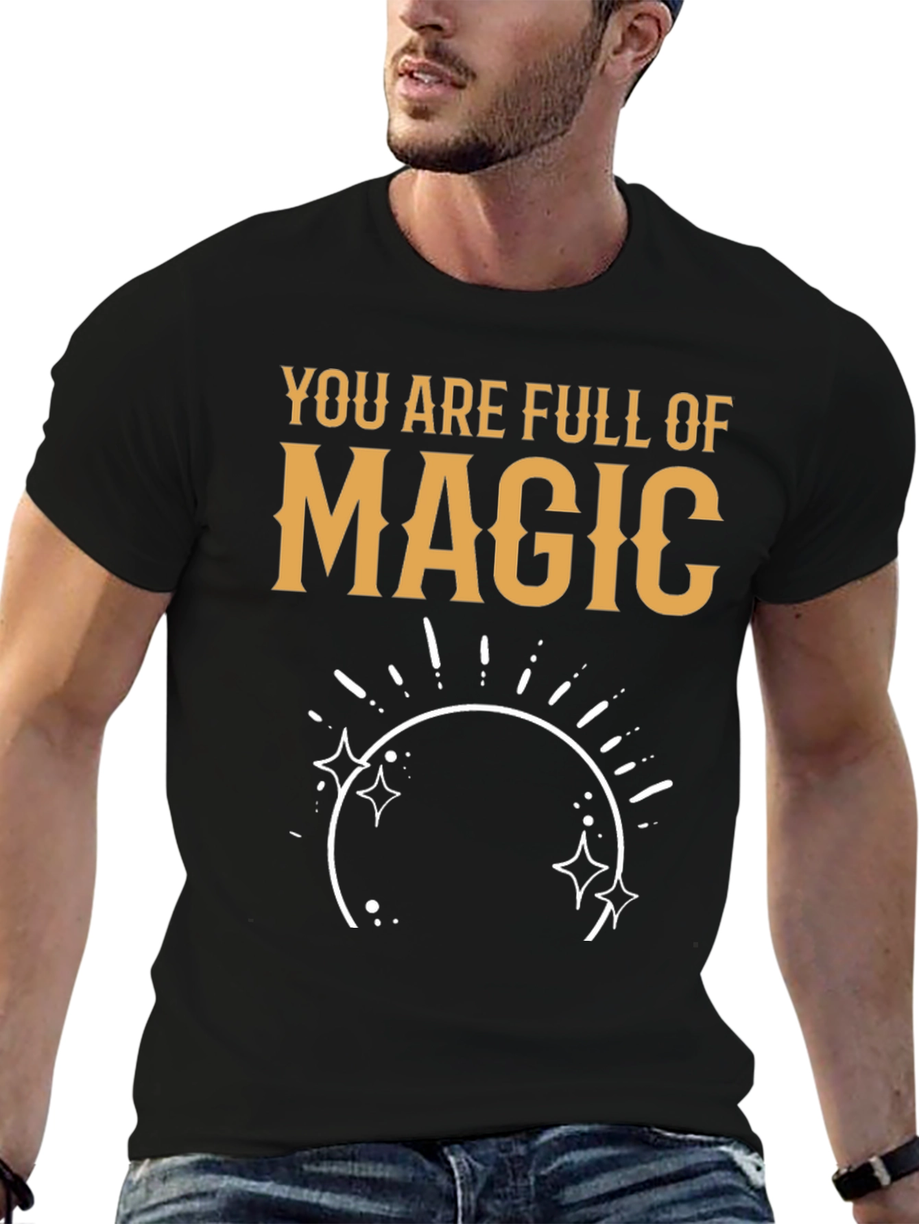 Black Magic Graphic T-Shirt view 6