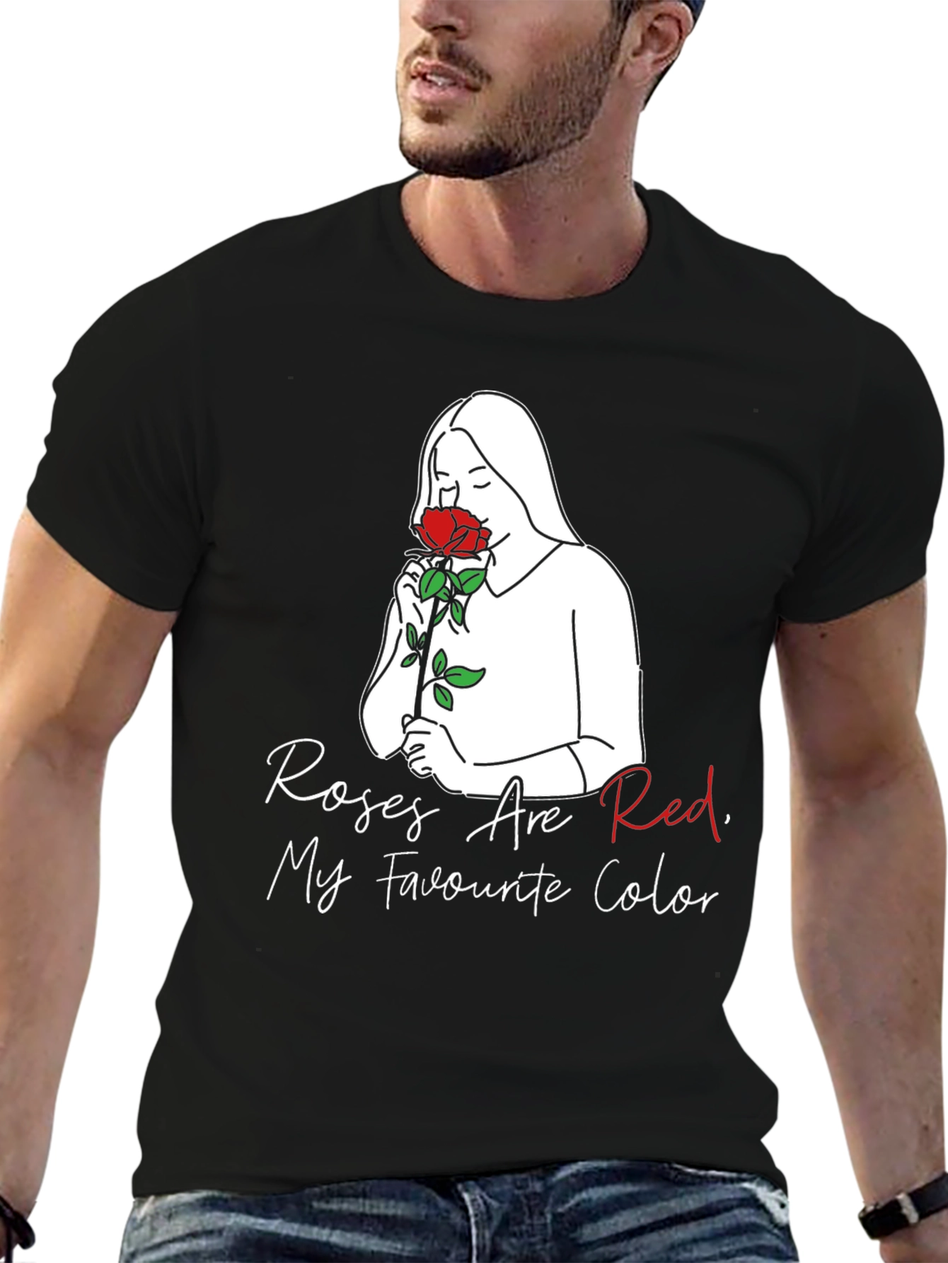 Black Roses are Red T-Shirt view 6