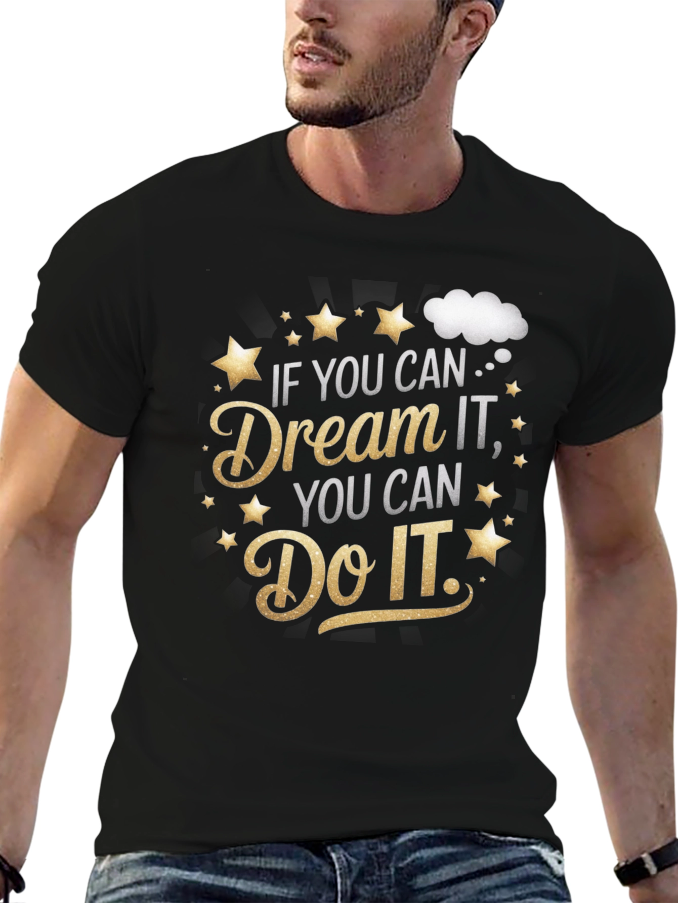 Black Dream It Do It Black T-Shirt view 6