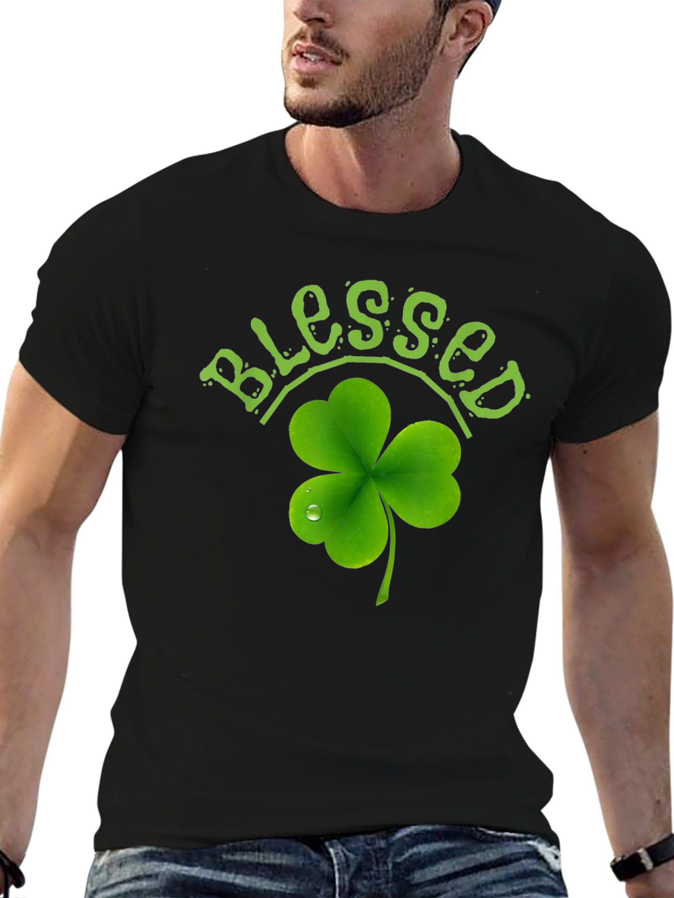 Blessed Shamrock T-Shirt - St. Patrick's Day Tee - 6