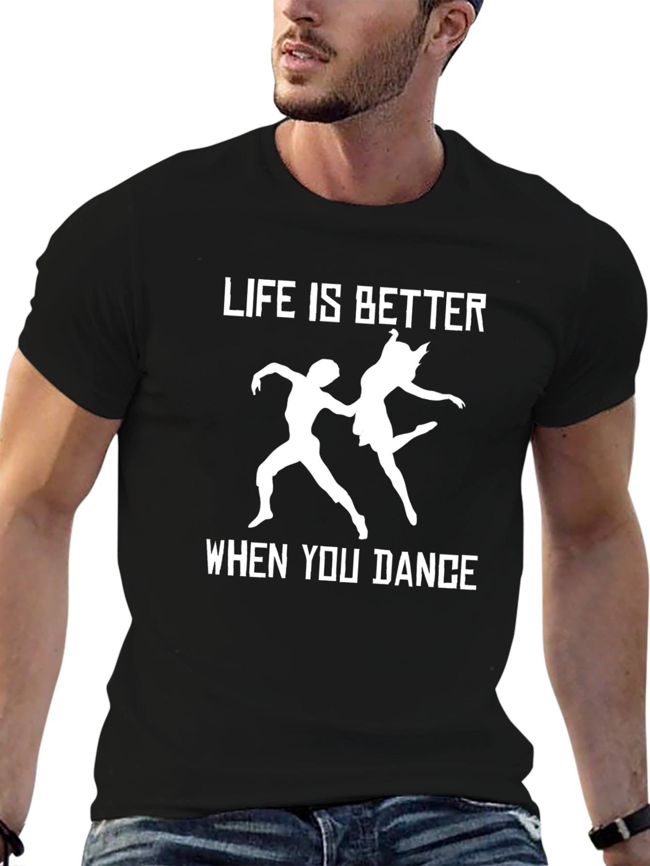 Black Life is Better When You Dance T-Shirt view 6