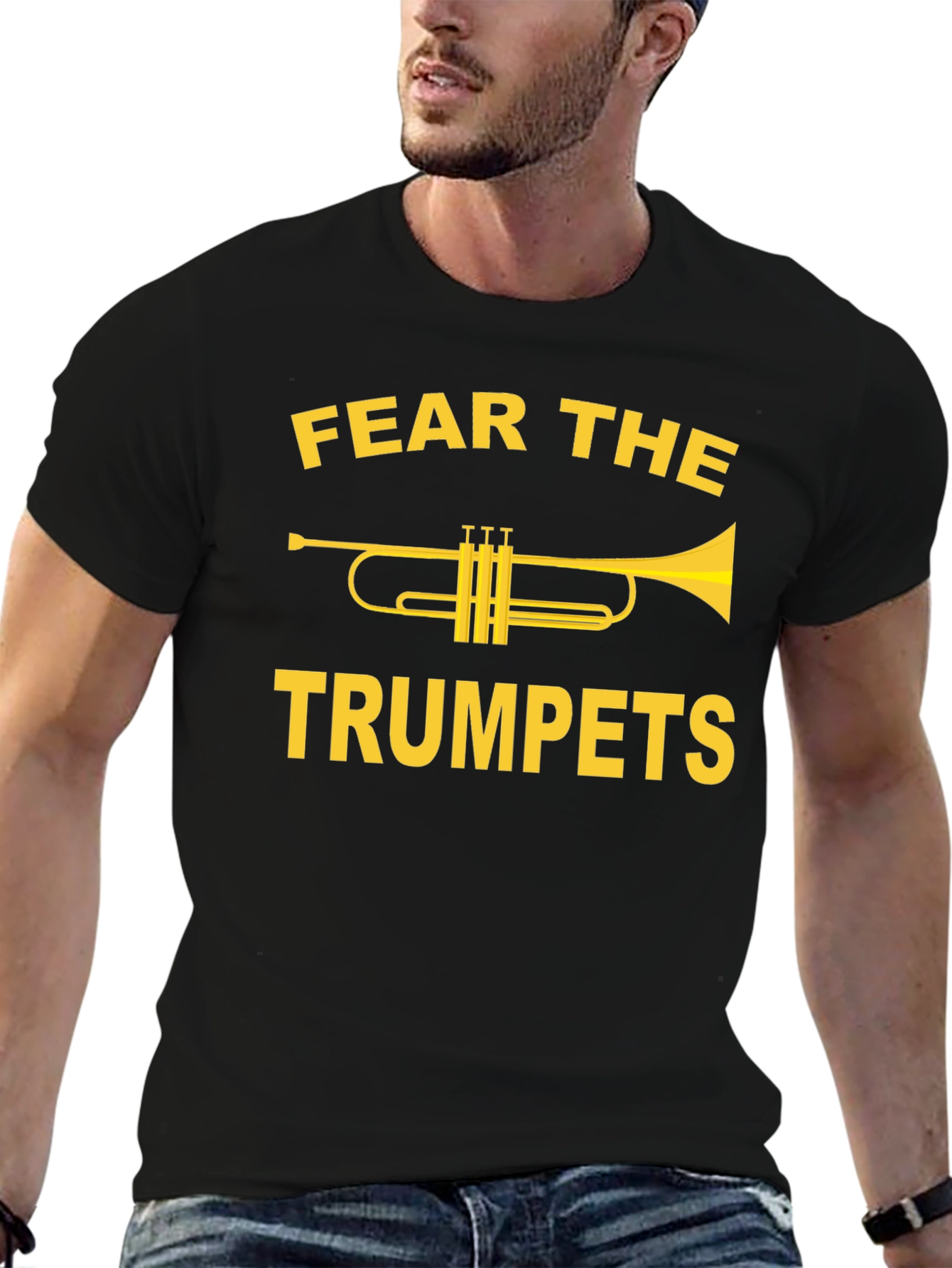 Black Fear The Trumpets T-Shirt view 6