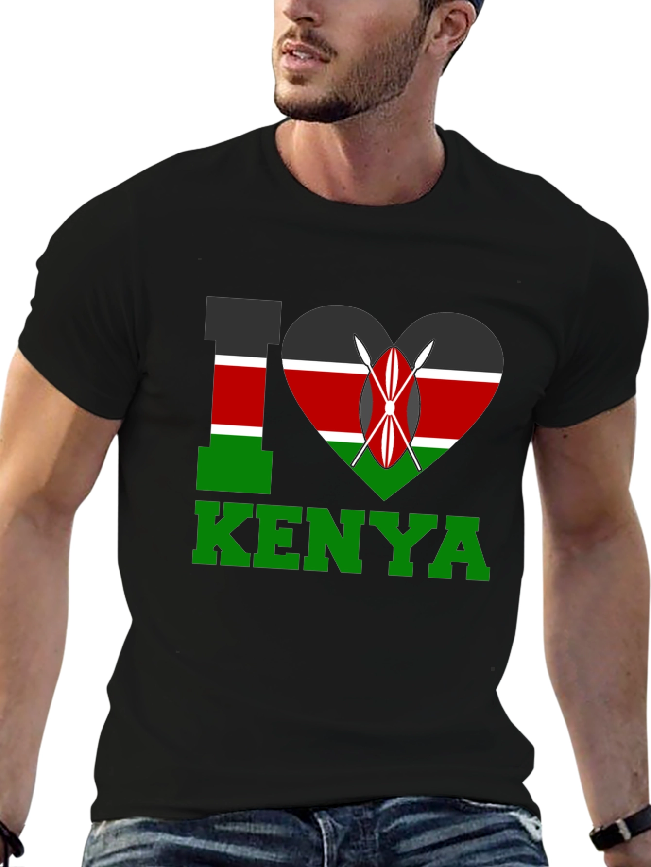 I Love Kenya T-Shirt - National Pride - 6