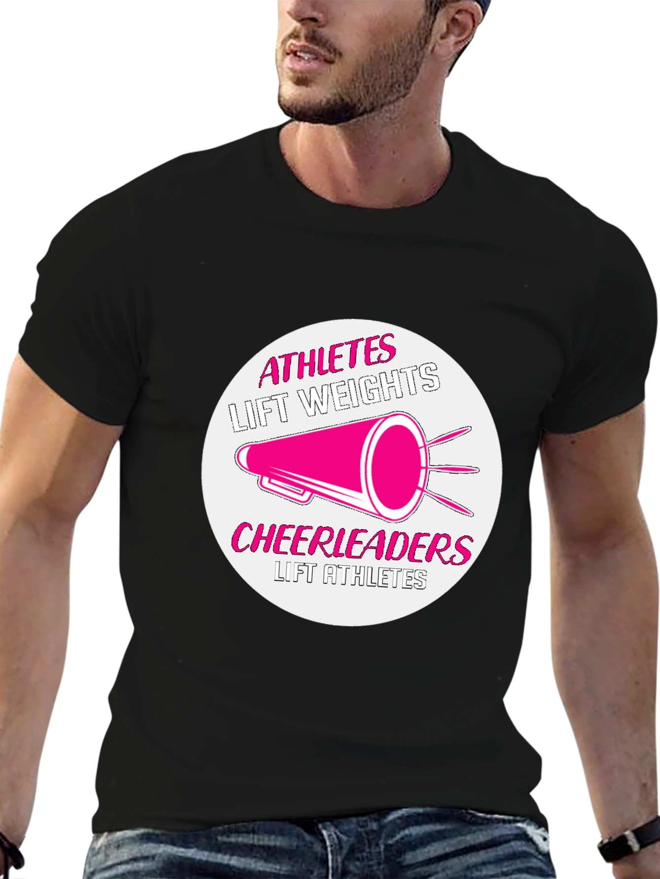 Athletes Cheerleaders Graphic Tee - 6