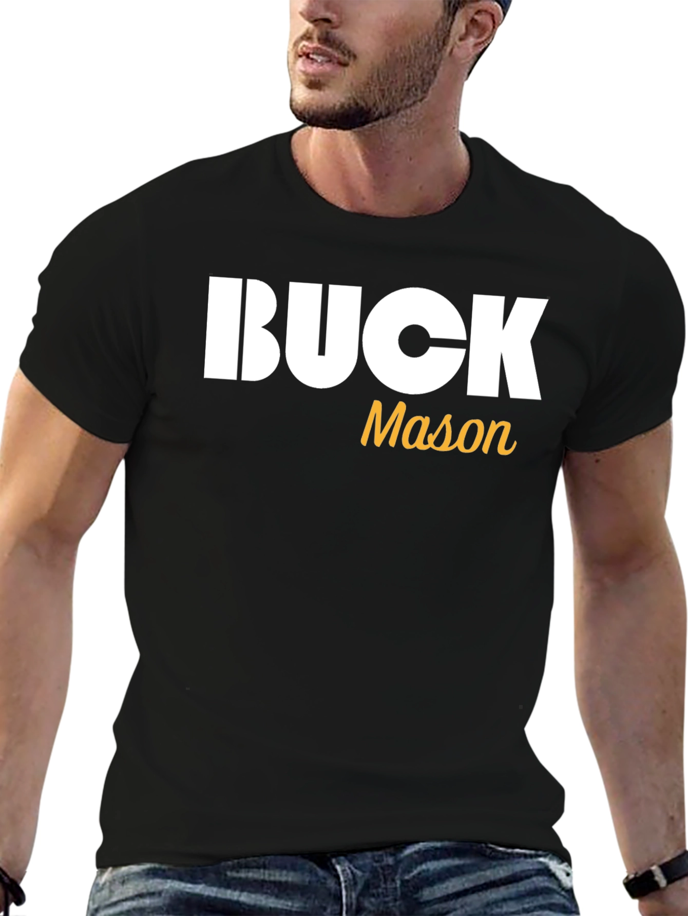 Black Buck Mason Graphic T-Shirt - Casual Tee view 6