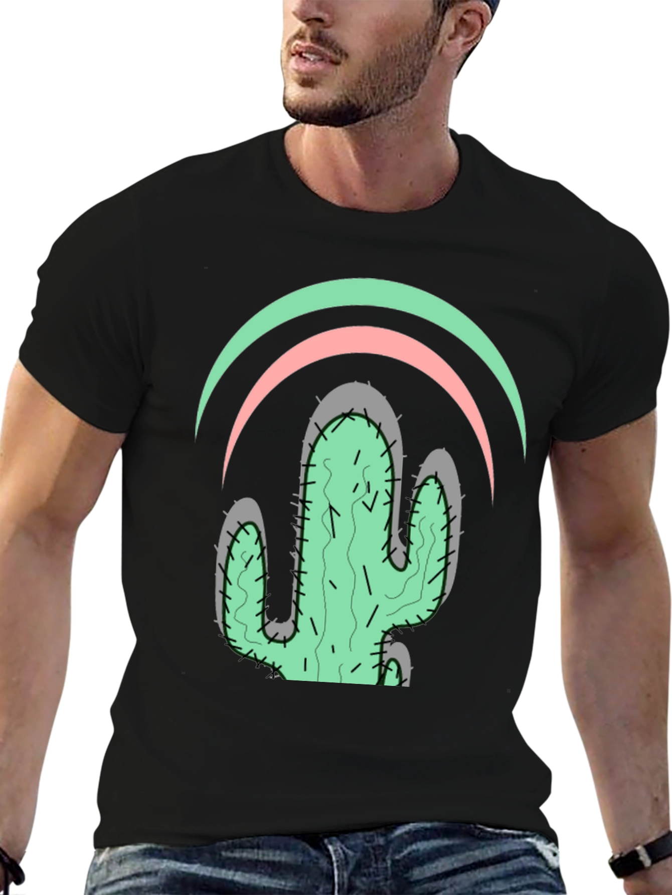 Cactus Graphic Tee - Stylish Desert Vibes - 6