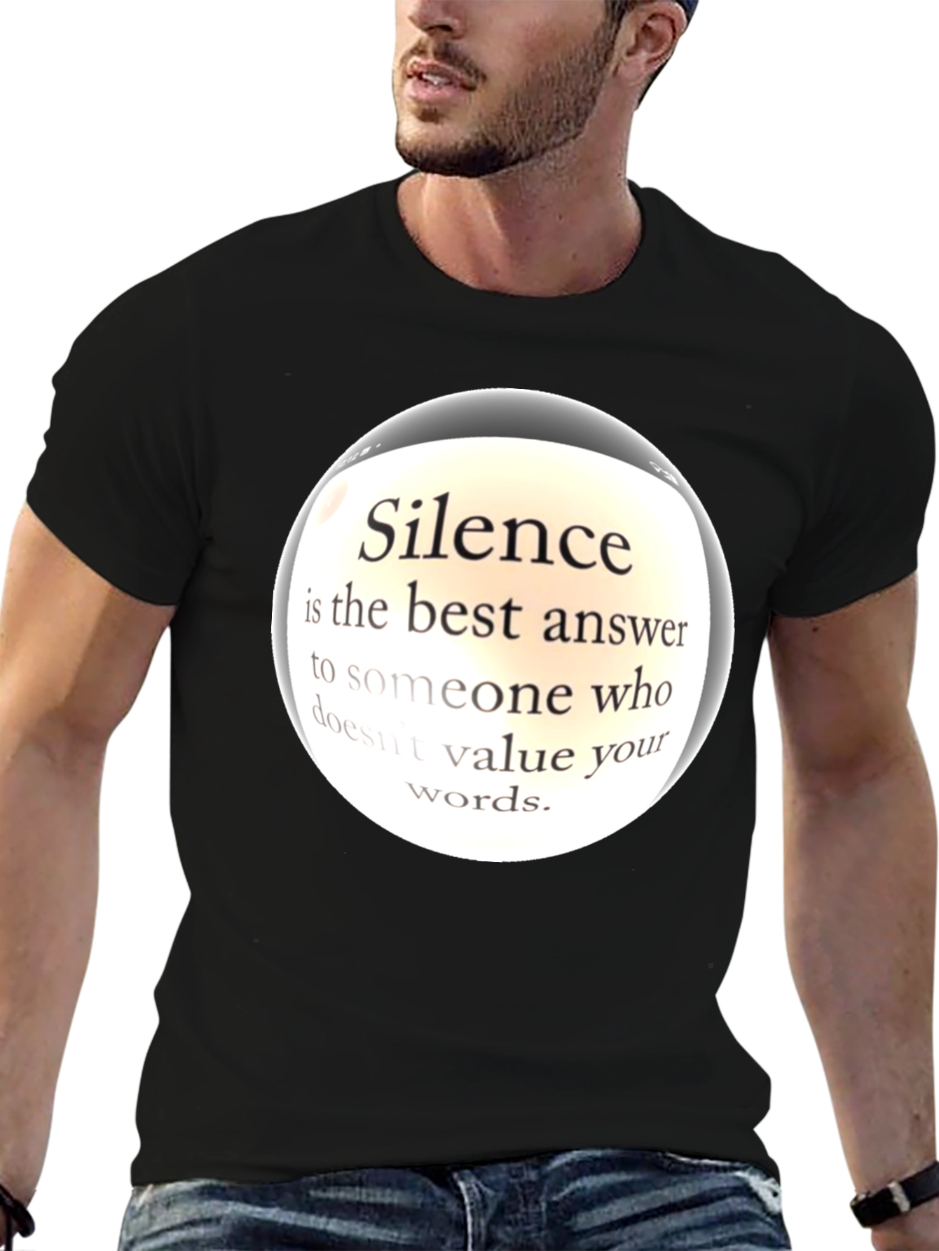 Silence is the Best Answer T-Shirt - 6