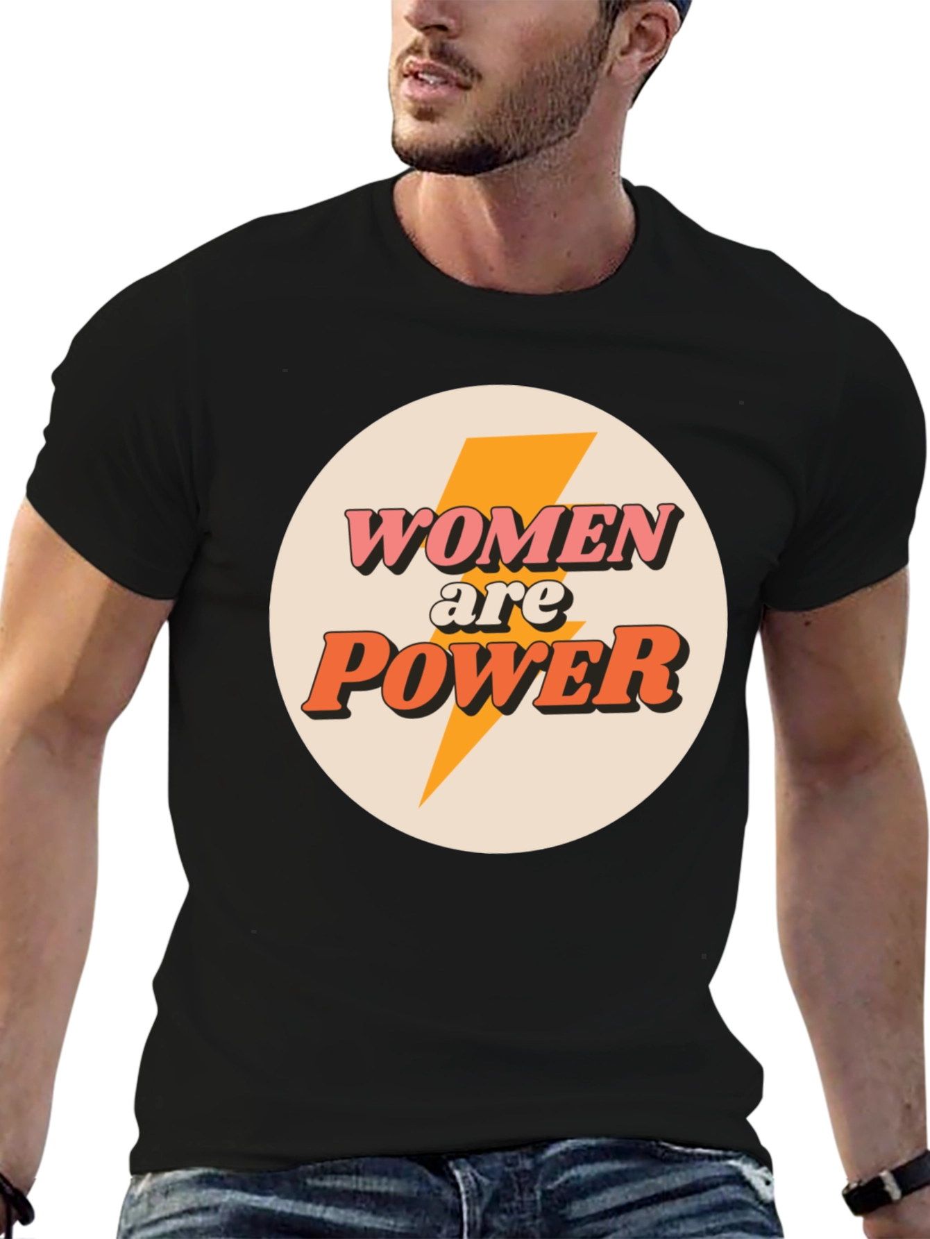 Women are Power Graphic Tee - Retro Feminist T-Shirt - 6