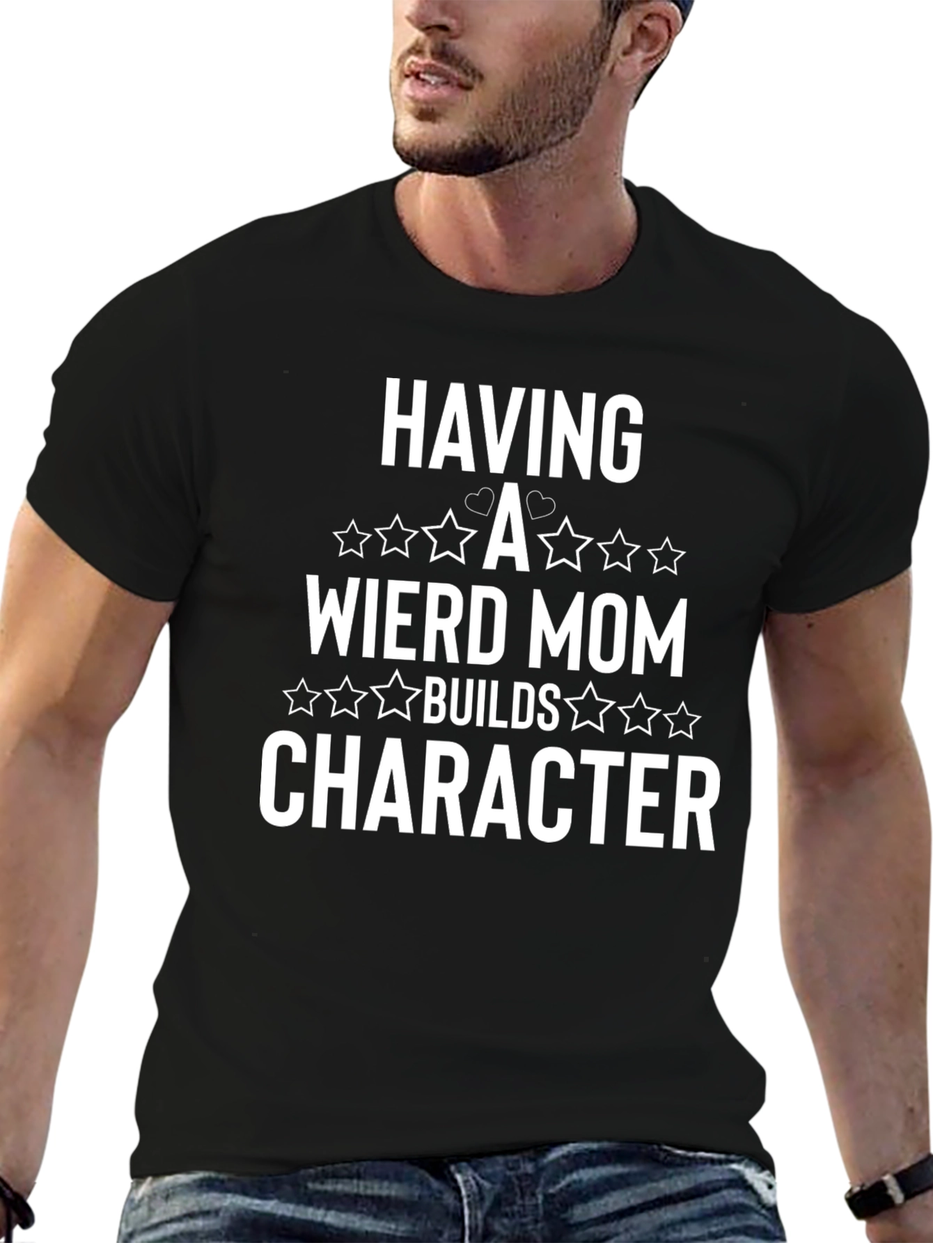 Weird Mom Builds Character T-Shirt - 6