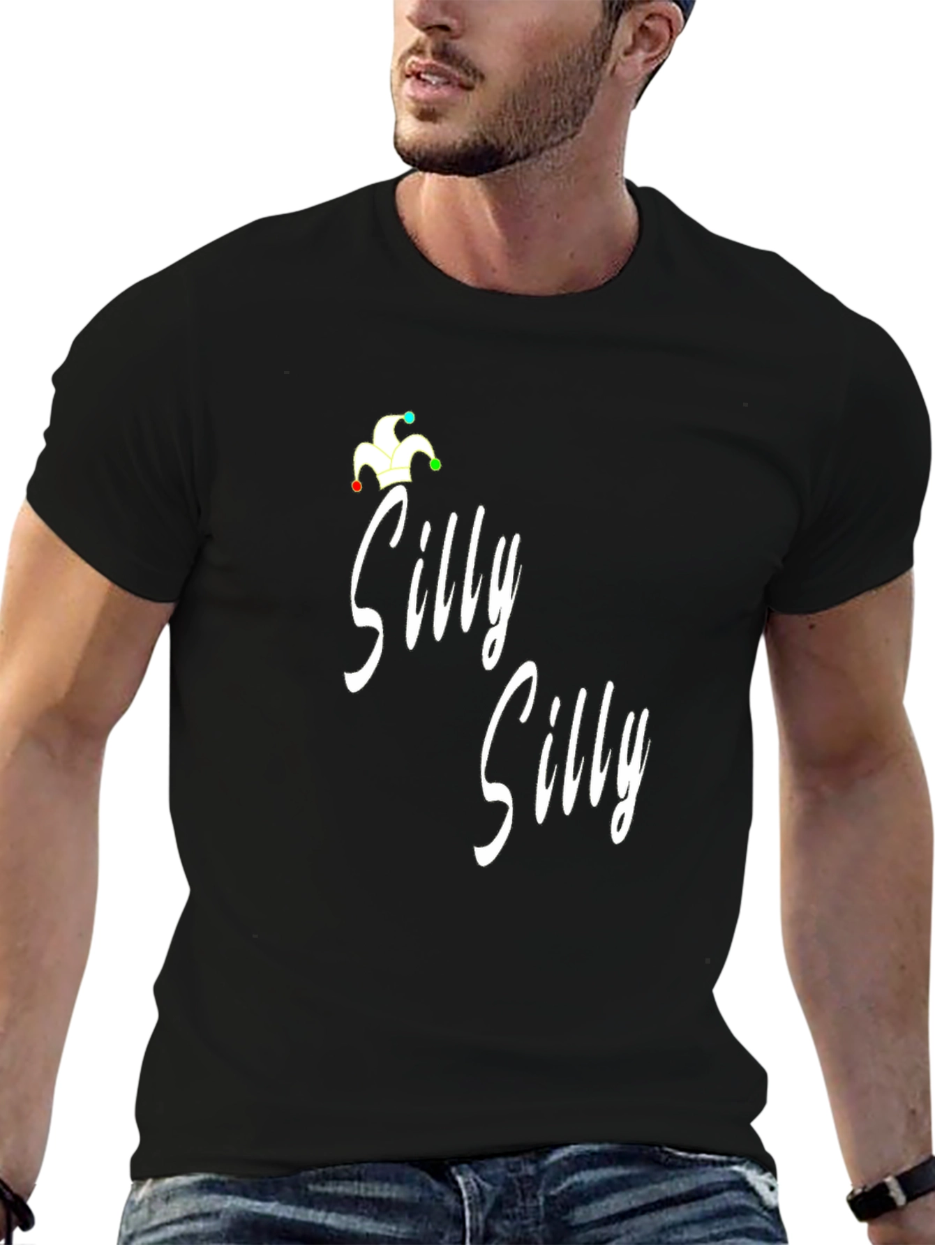 Black Silly Silly Black T-Shirt view 6