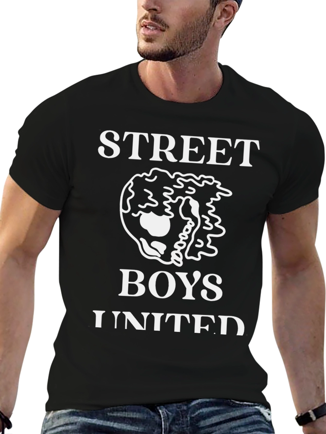 Black Street Boys United Black T-Shirt view 6