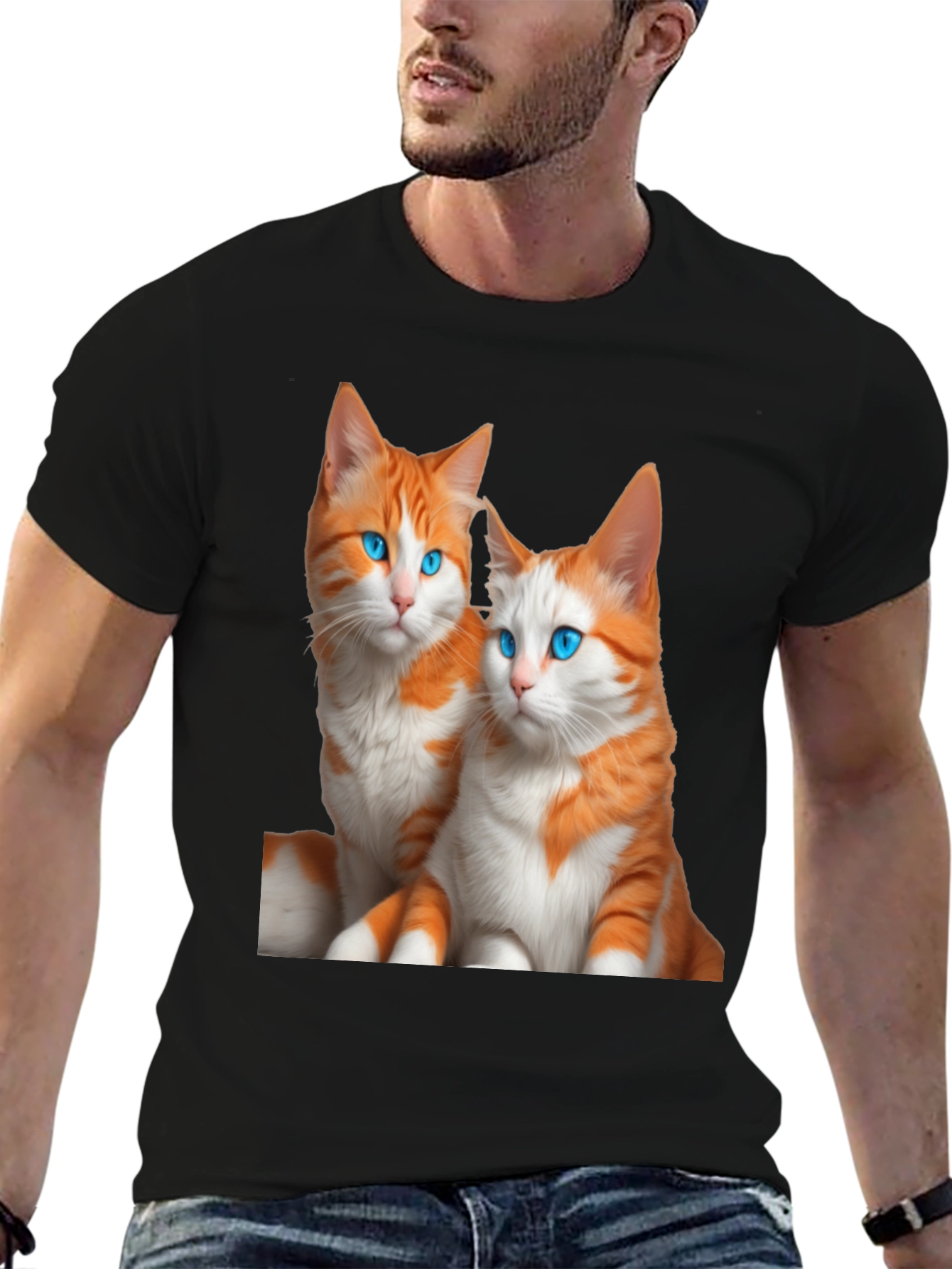 Black Cats Graphic T-Shirt view 6