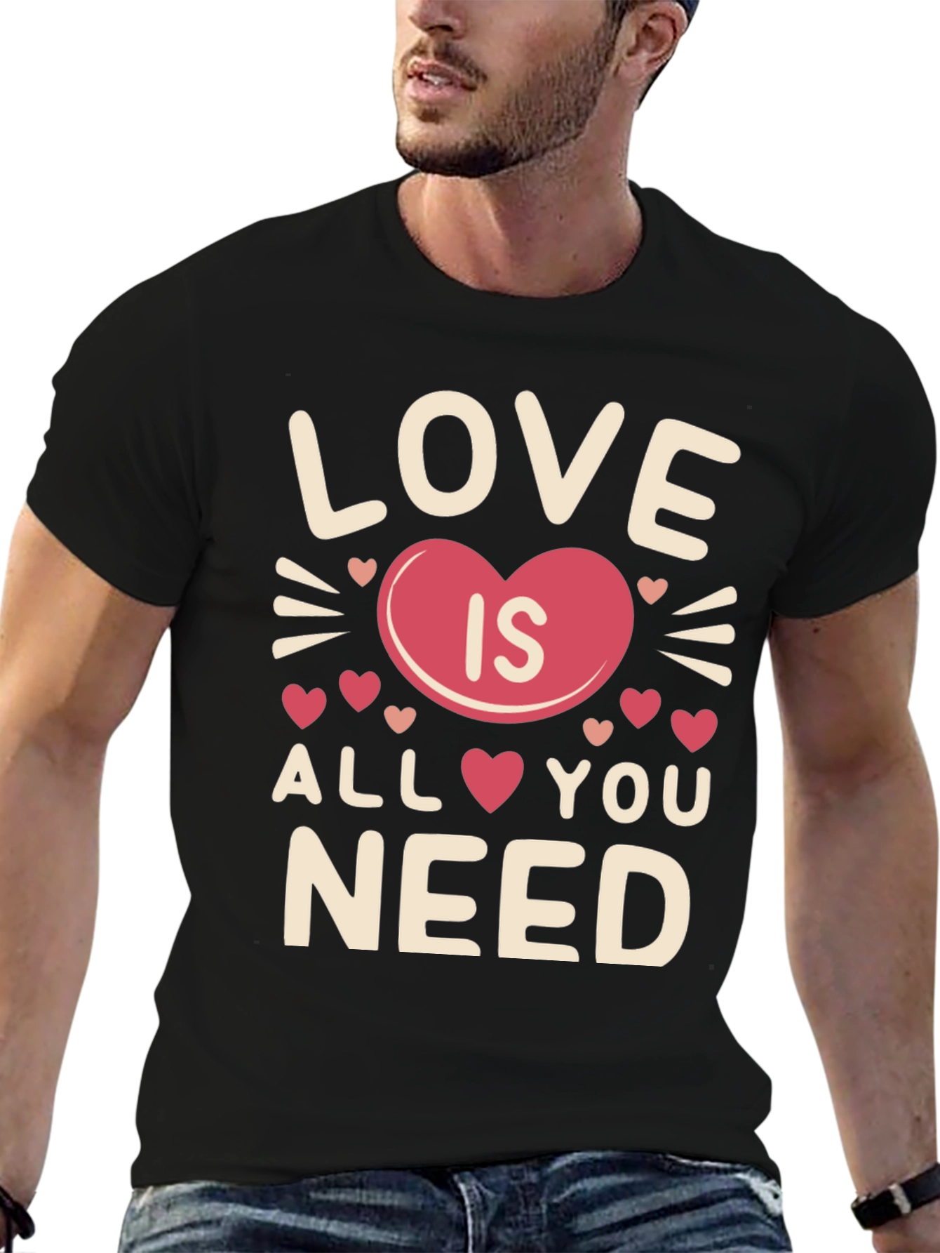 Black Love Is All You Need Graphic Tee view 6