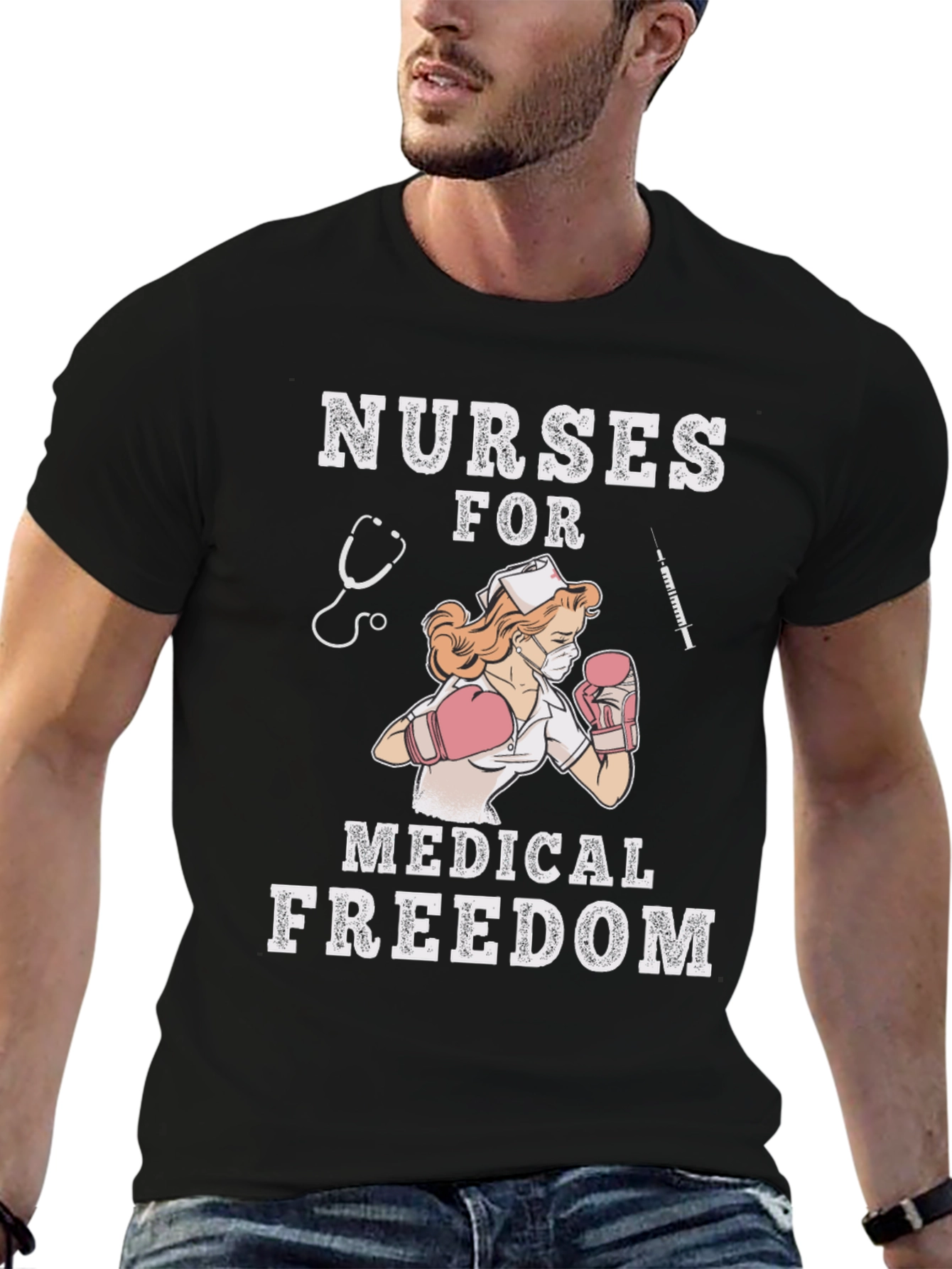 Nurses For Medical Freedom T-Shirt - 6