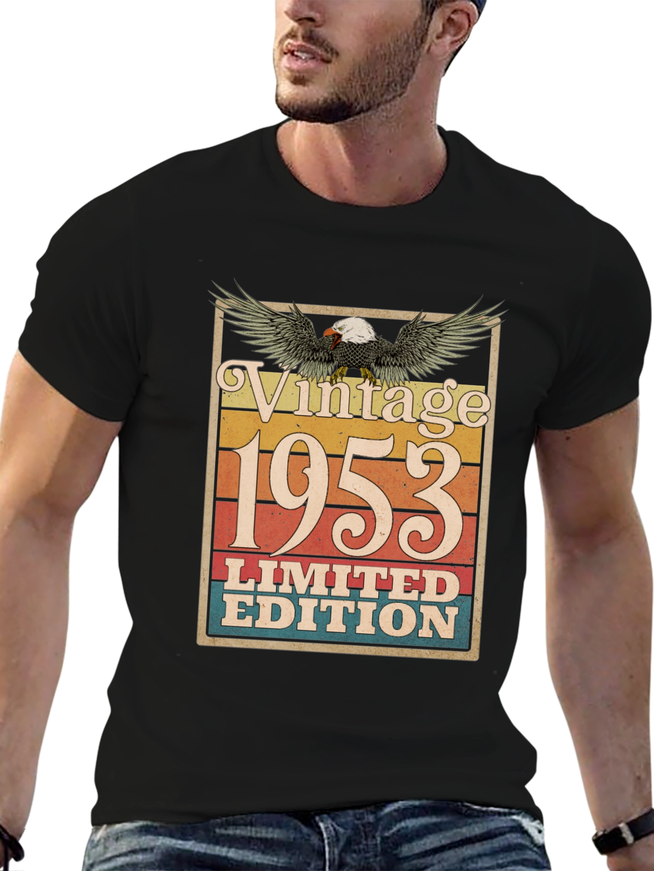Black Vintage 1953 Limited Edition Graphic Tee view 6