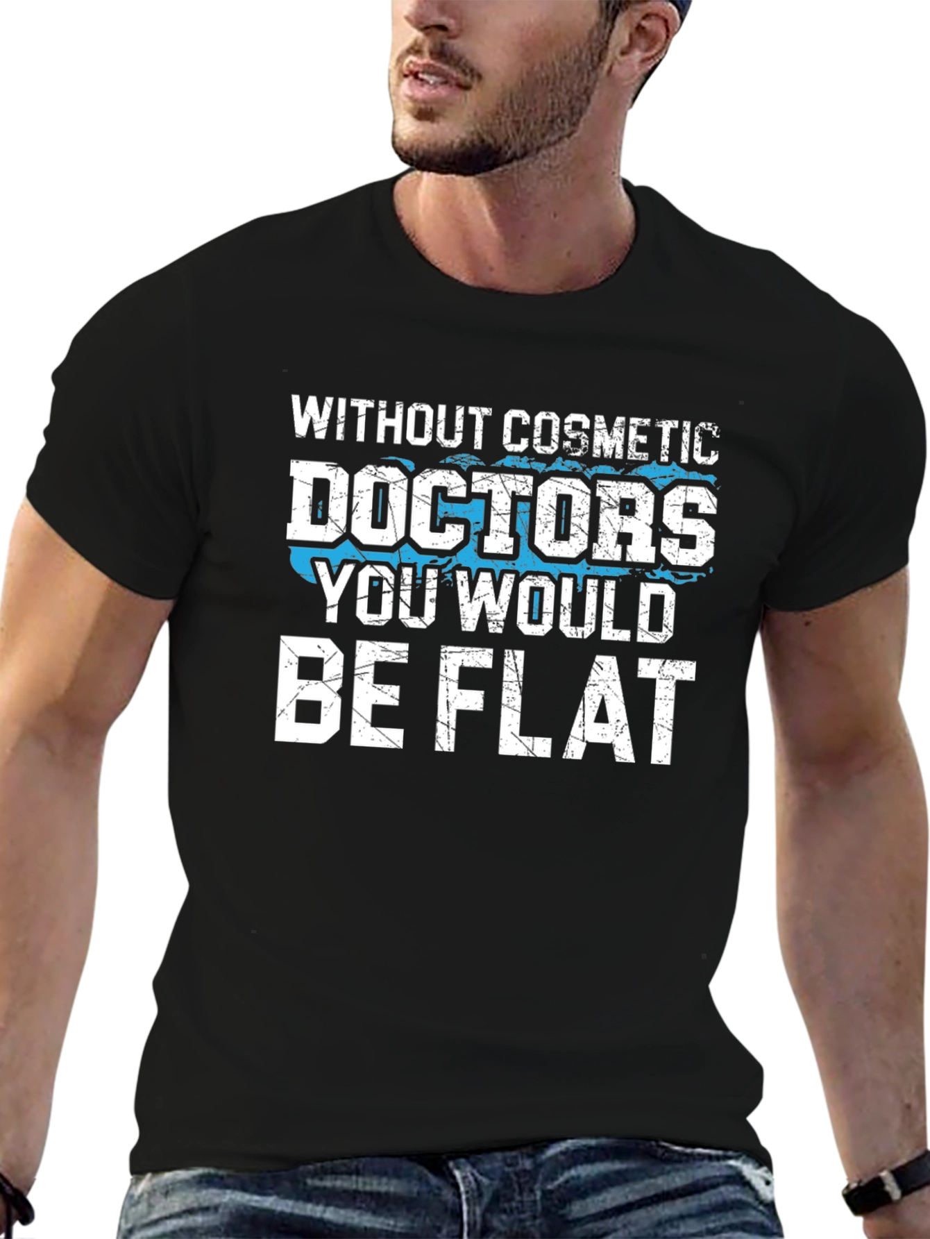 Black Cosmetic Doctors T-Shirt Funny Gift view 6