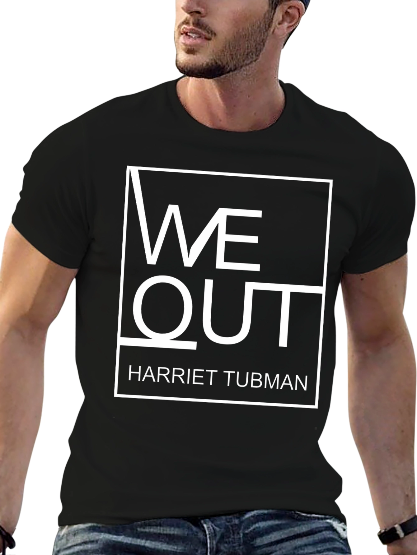 Black We Out Harriet Tubman Graphic T-Shirt view 6